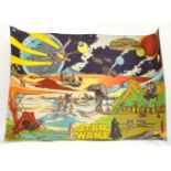 Reticel Sutcliffe Star Wars vintage playmat