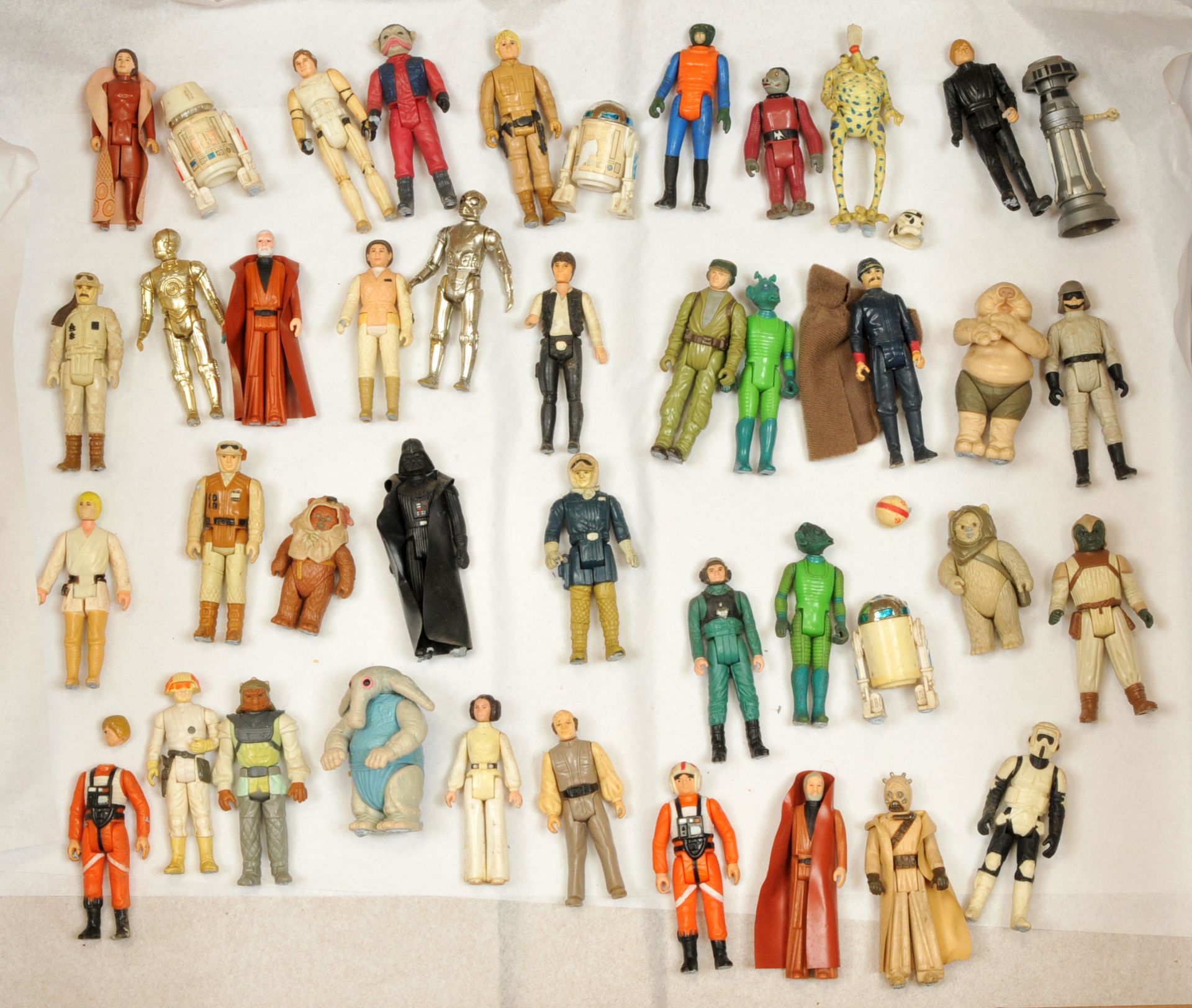 Kenner Star Wars vintage 3 3/4" figures quantity