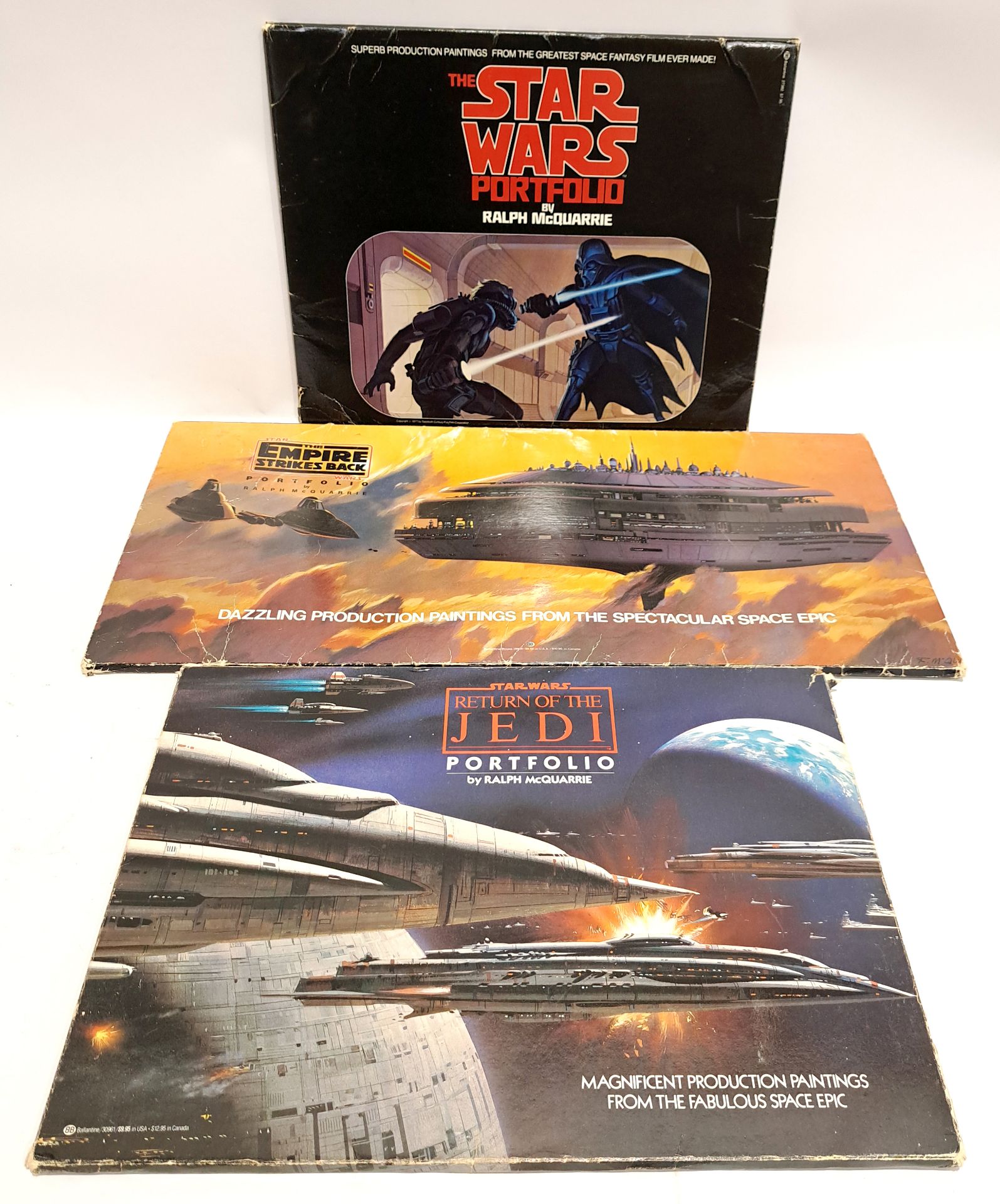 Star Wars Portfolio by Ralph McQuarrie x3