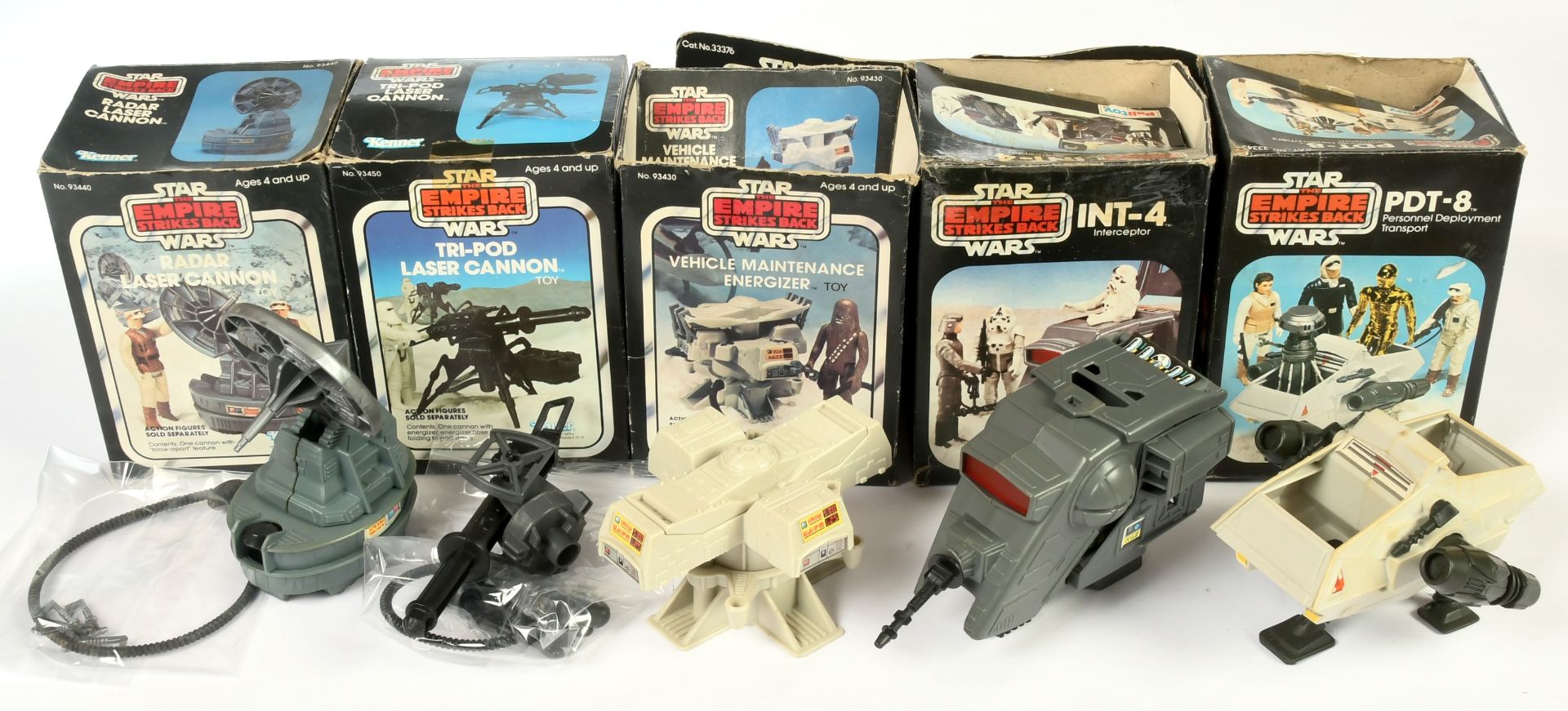 Palitoy / Kenner Star Wars Empire Strikes Back vintage mini-rigs x 5