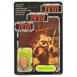 Palitoy Star Wars vintage Return of the Jedi Tri-Logo Wicket 3 3/4" figure