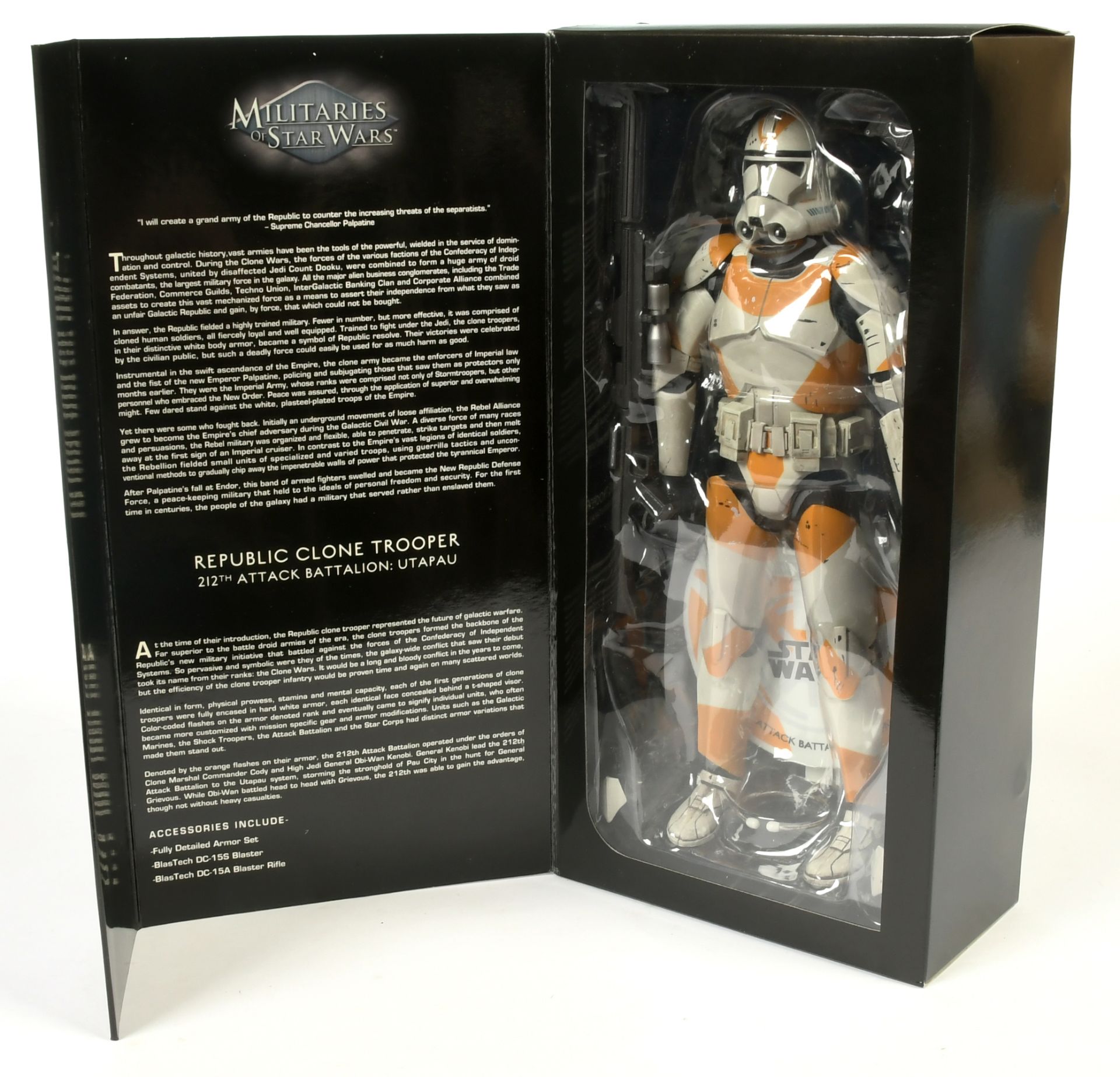 Sideshow Exclusive Star Wars Republic Clone Trooper 212th Attack Battalion Utapau 1:6th scale figure