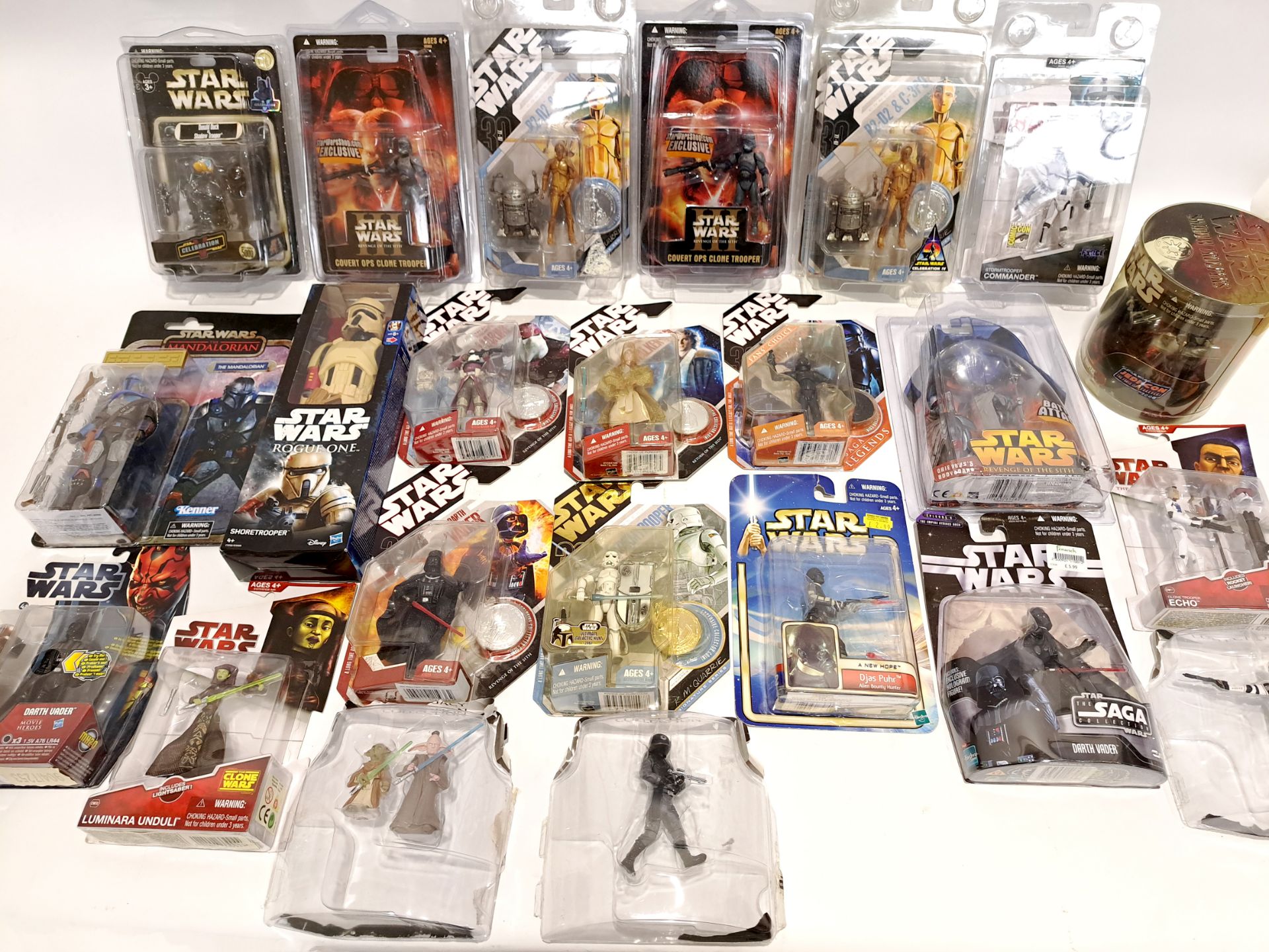 Quantity of Modern Star Wars Action Figures