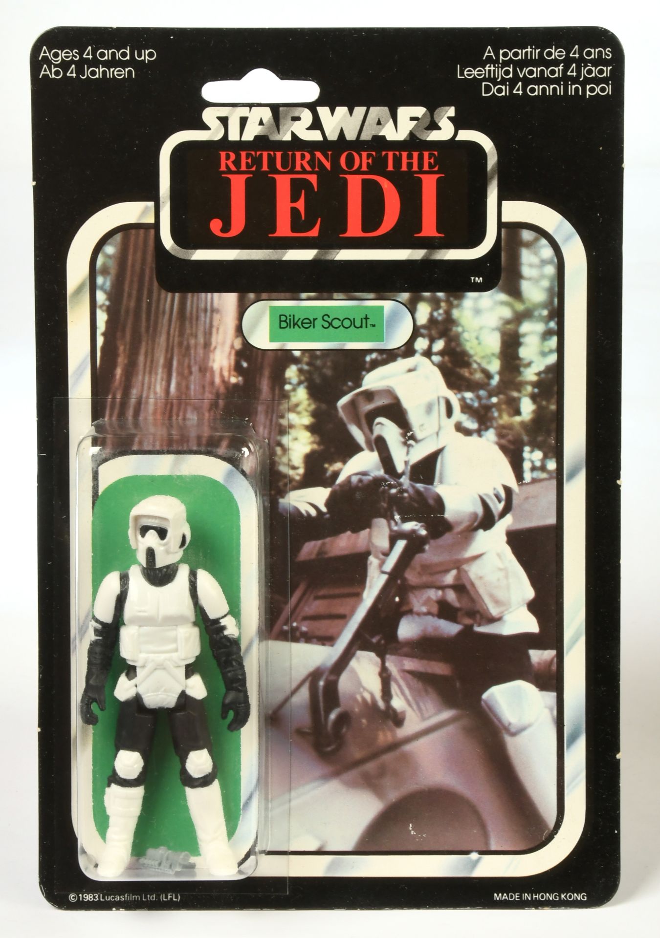 Palitoy Star Wars vintage Return of the Jedi Biker Scout 3 3/4" figure
