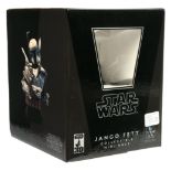 Gentle Giant Star Wars Attack Of The Clones Jango Fett collectible mini bust 