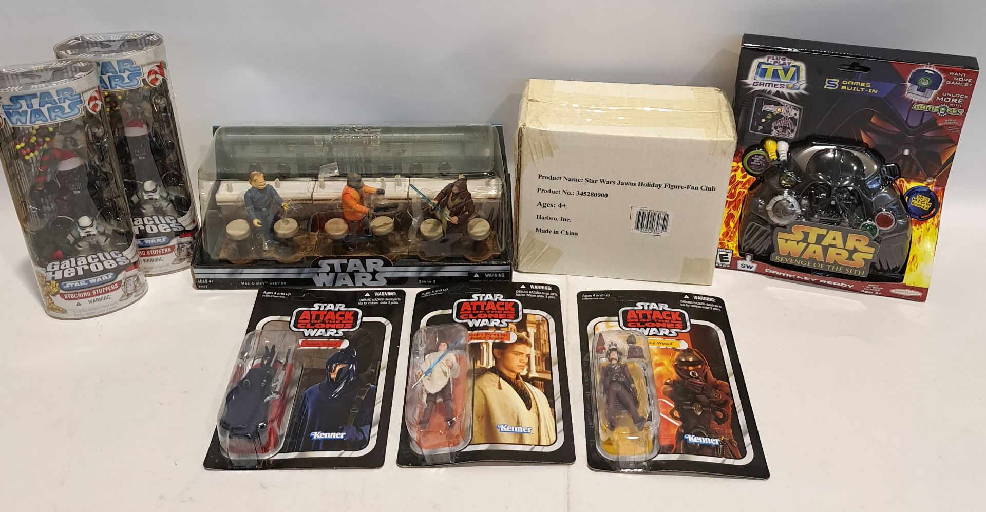 Quantity of Modern Star Wars Collectibles