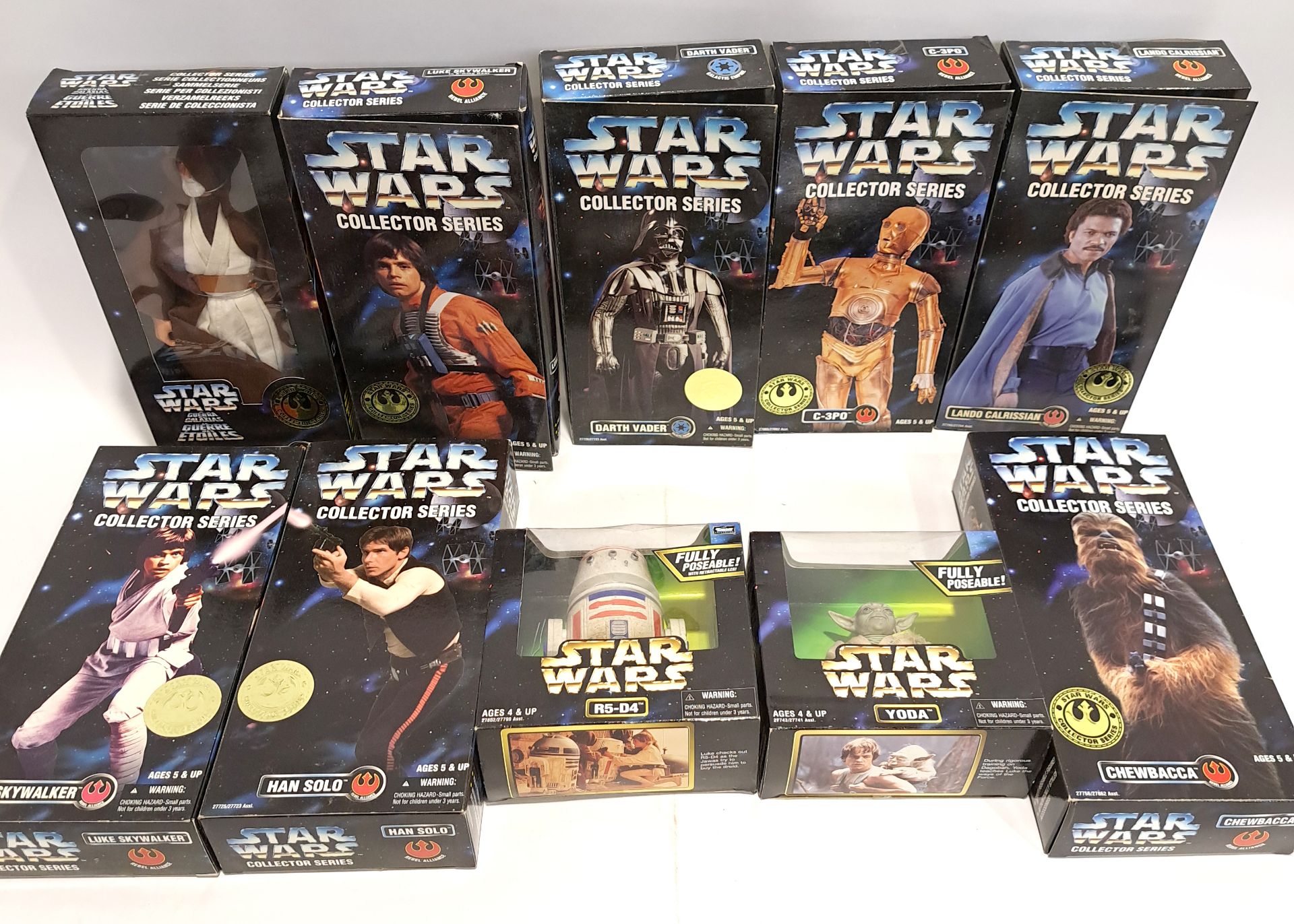 Quantity of Kenner Star Wars Action Collection 12" Action Figures