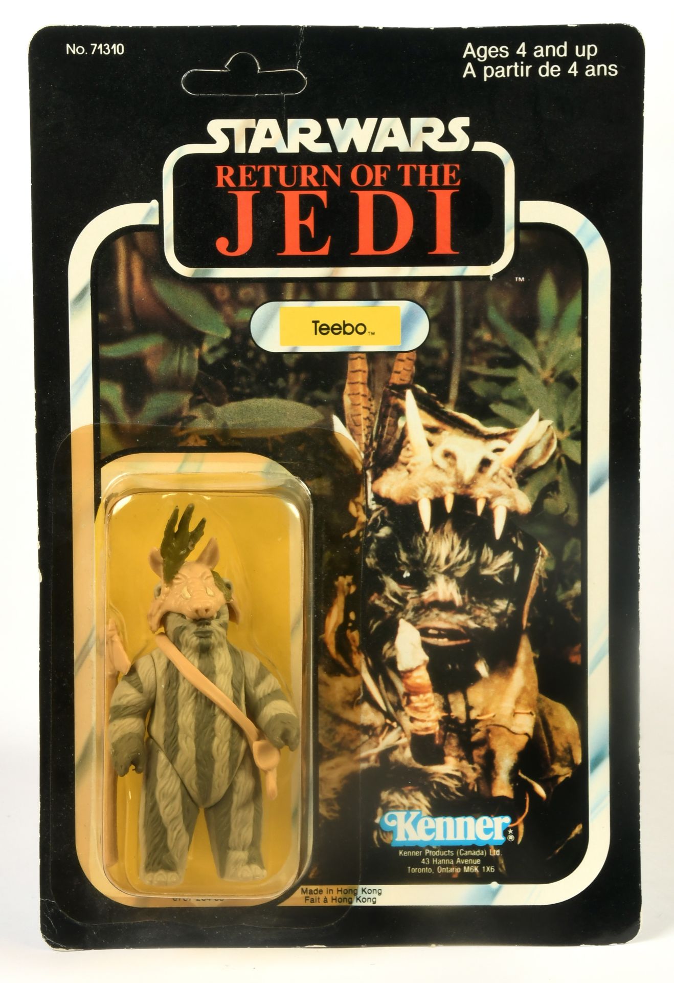 Kenner Canada Star Wars vintage Return of the Jedi Teebo 3 3/4" figure