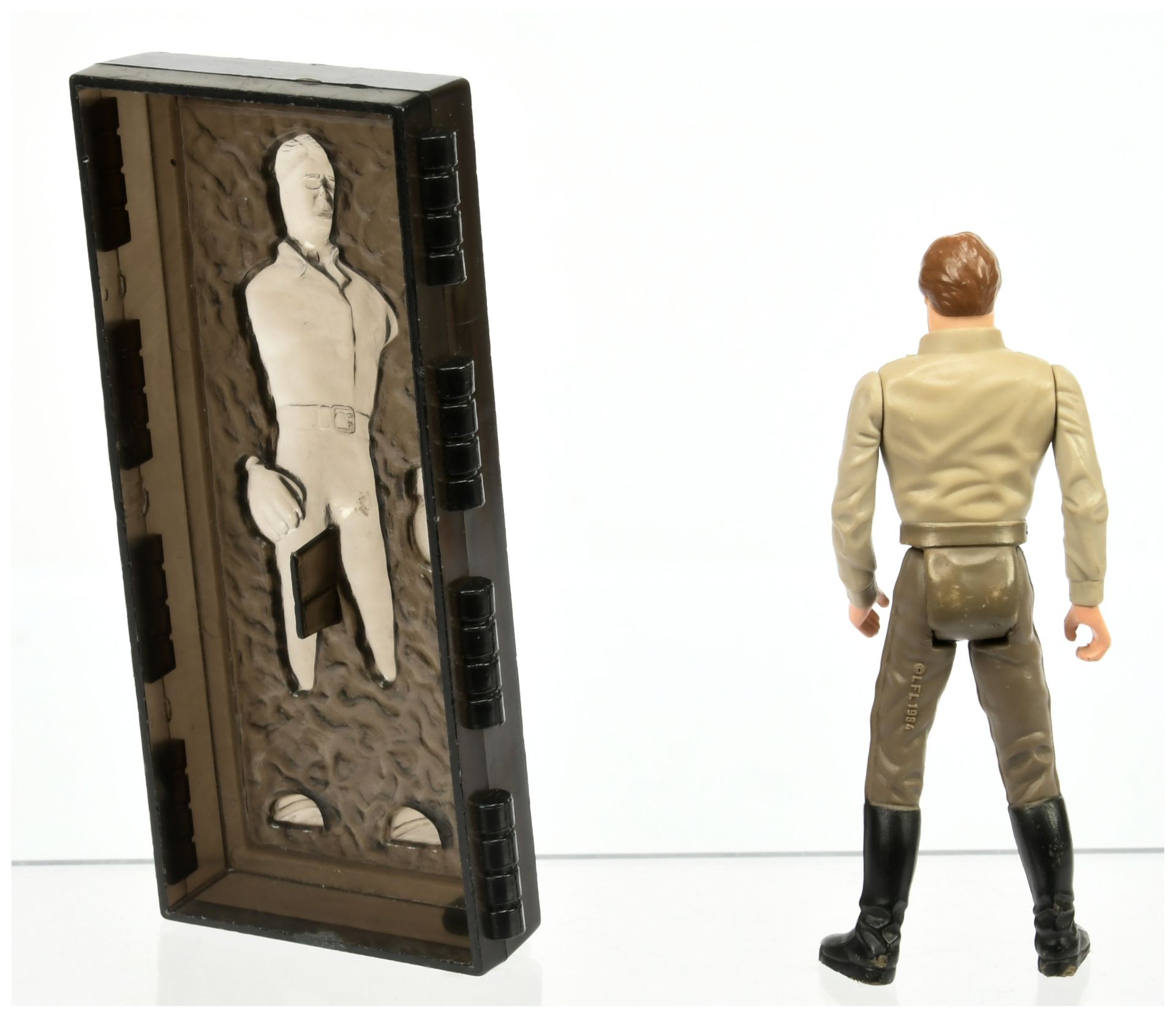 Kenner Star Wars vintage Han Solo in Carbonite 3 3/4" figure - Image 2 of 2