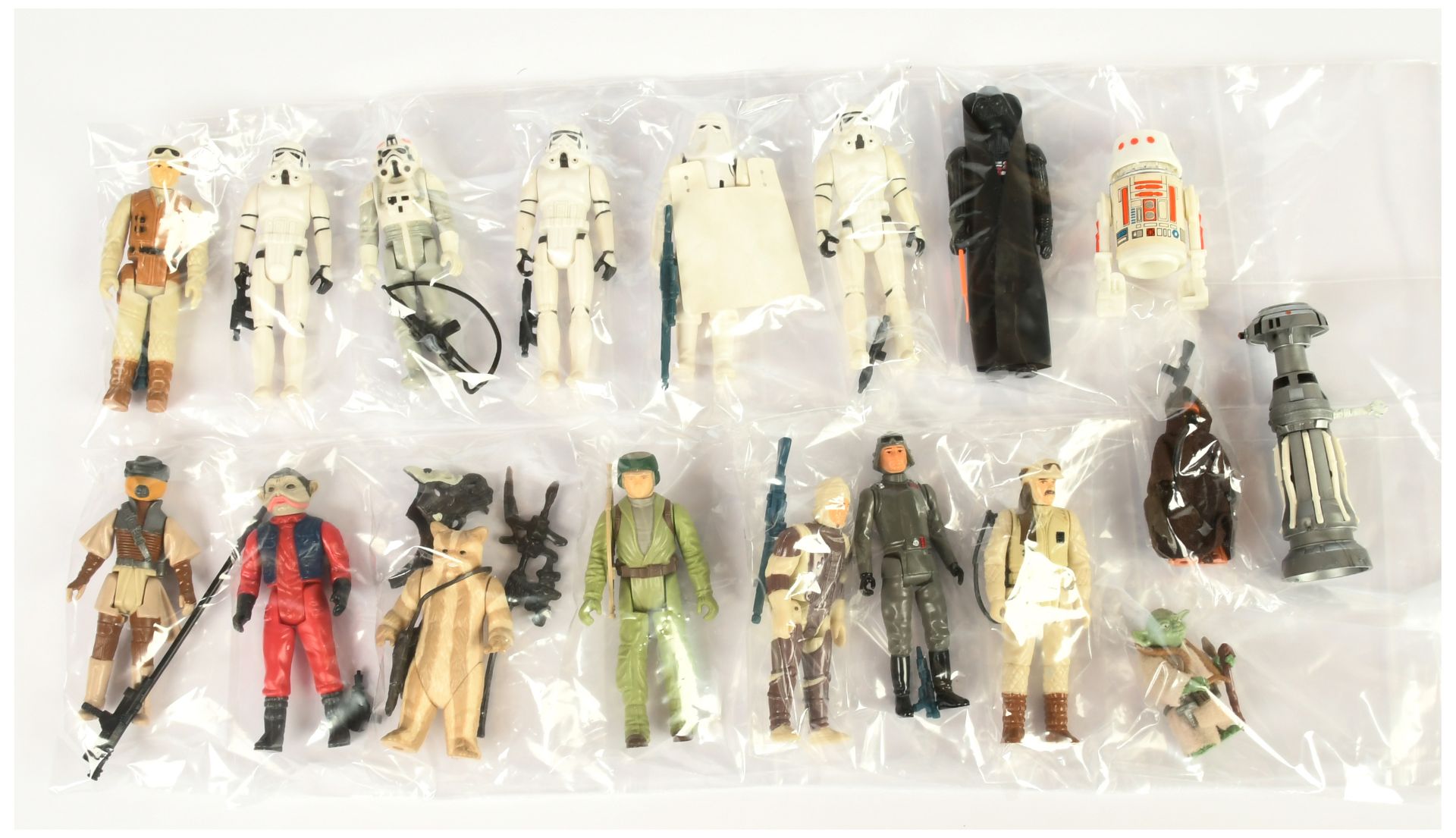 Kenner Star Wars vintage 3 3/4" figures x 18 