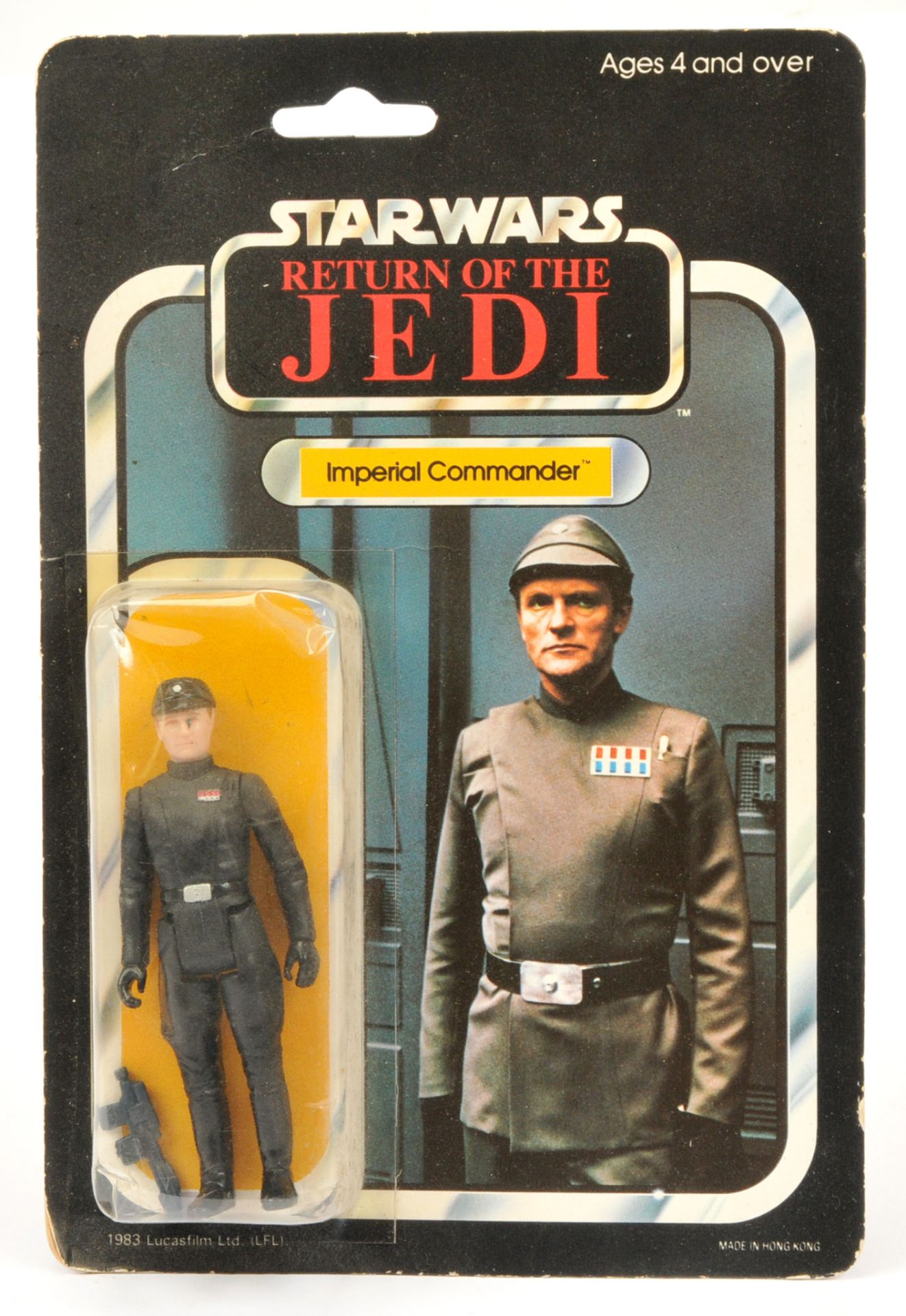 Palitoy Star Wars vintage Return of the Jedi Imperial Commander 3 3/4" figure