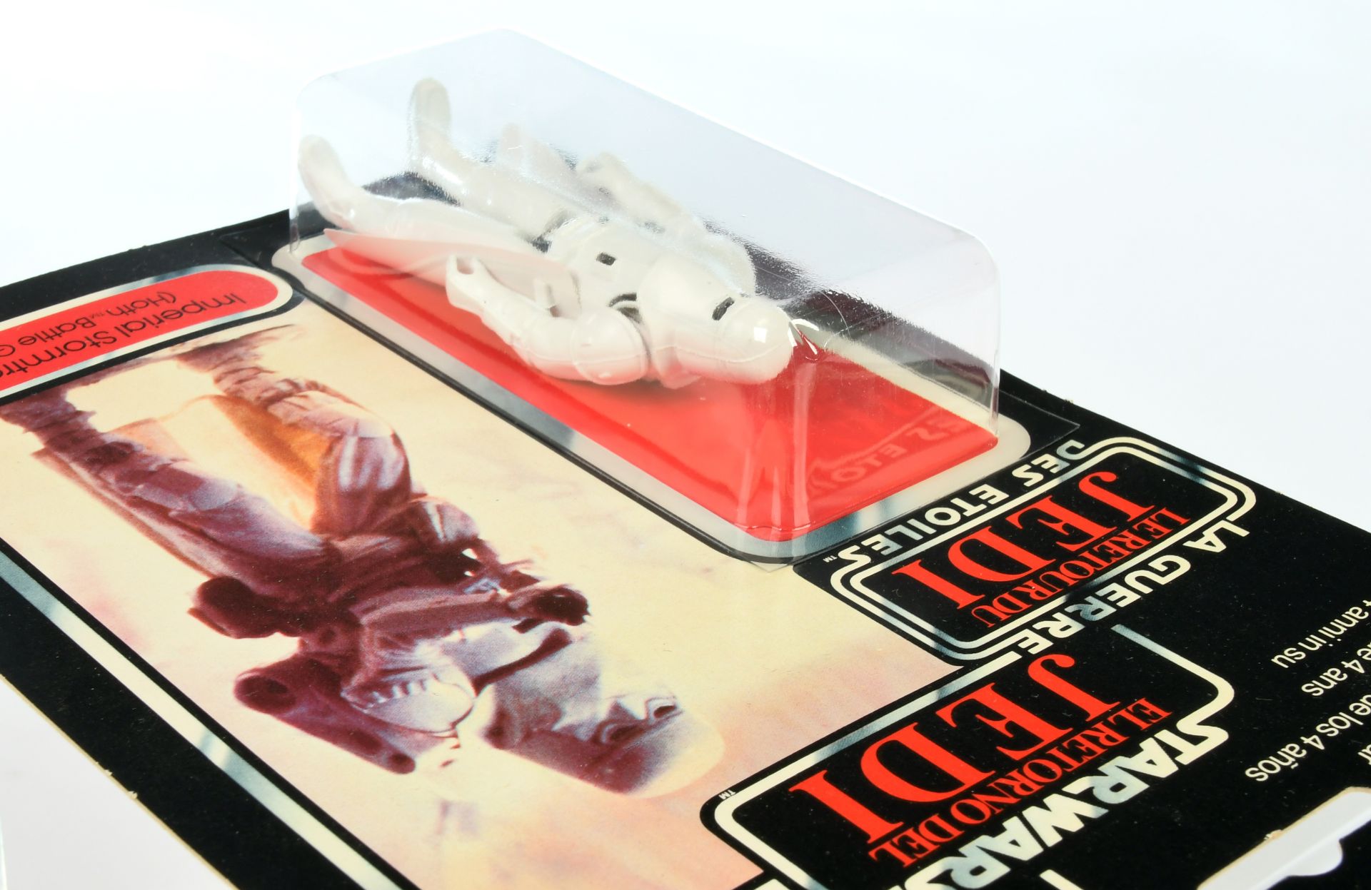 Palitoy Star wars vintage Return of the Jedi Tri-Logo Hoth Stormtrooper3 3/4" figure - Image 4 of 4