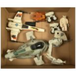 Kenner Star Wars vintage vehicles and creatures x 7