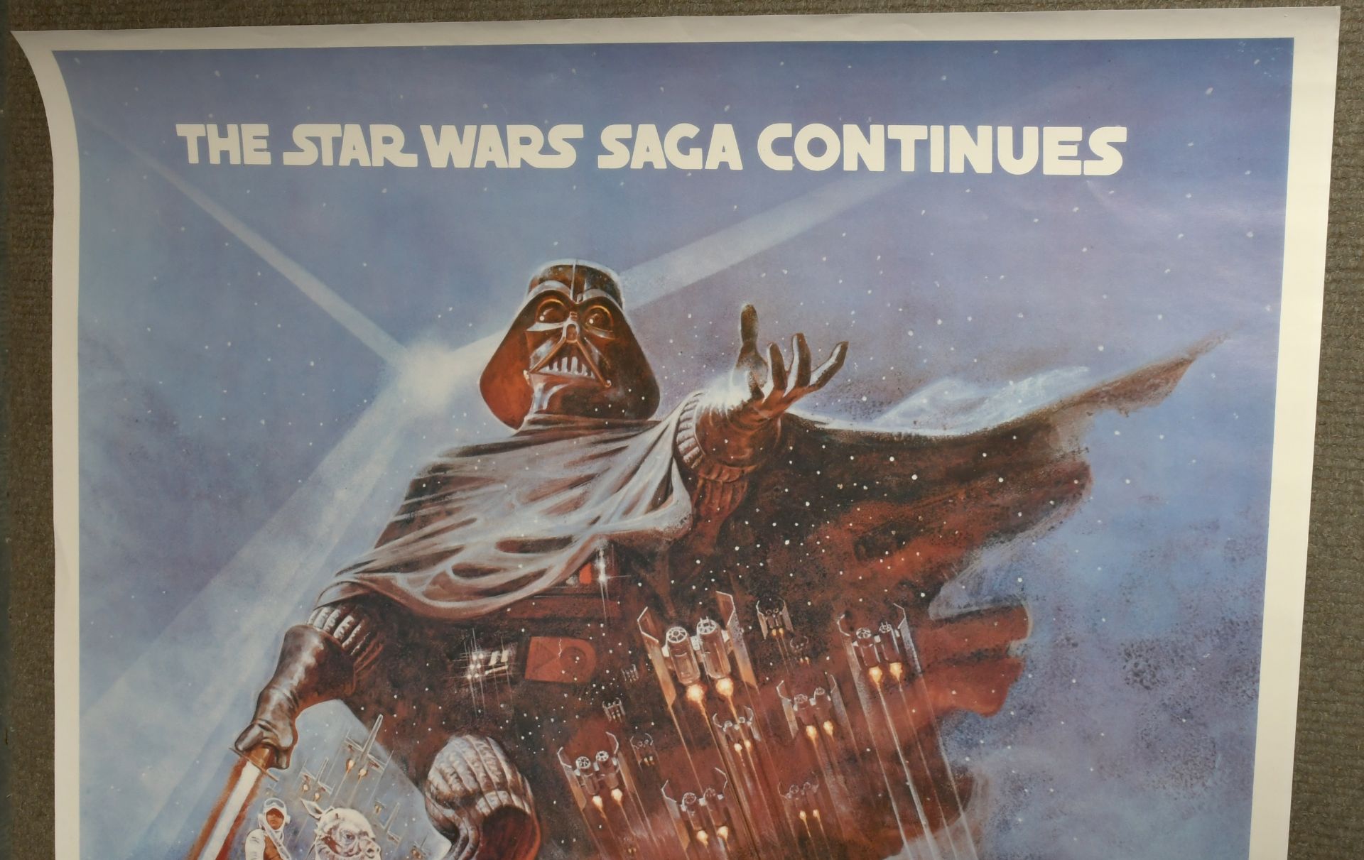 Star Wars: The Empire Strikes Back (1980) Film Poster. One Sheet. Style B - Bild 4 aus 5