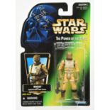 Hasbro Star Wars Power of the Force 2 Bossk 3 3/4" figure Signed by Alan Harris