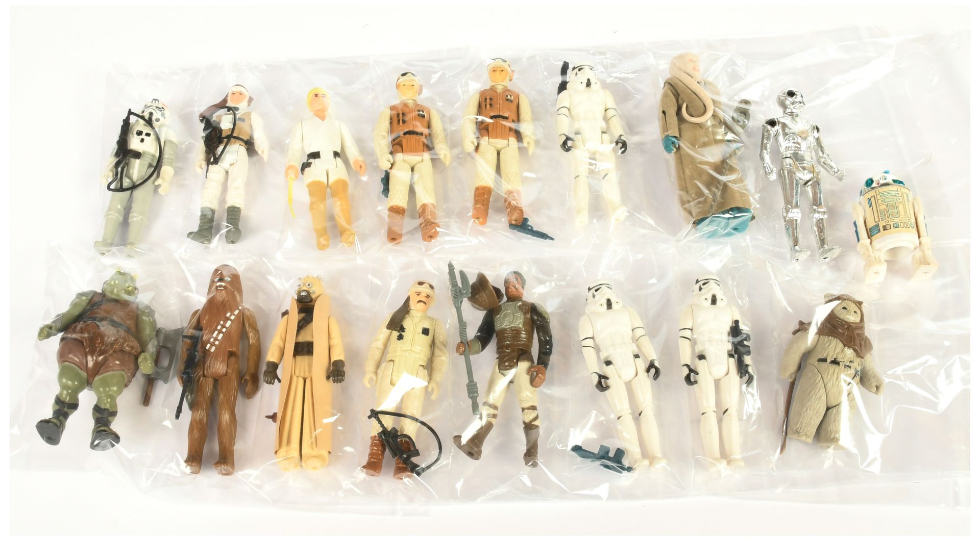 Kenner Star Wars vintage 3 3/4" figures x 17