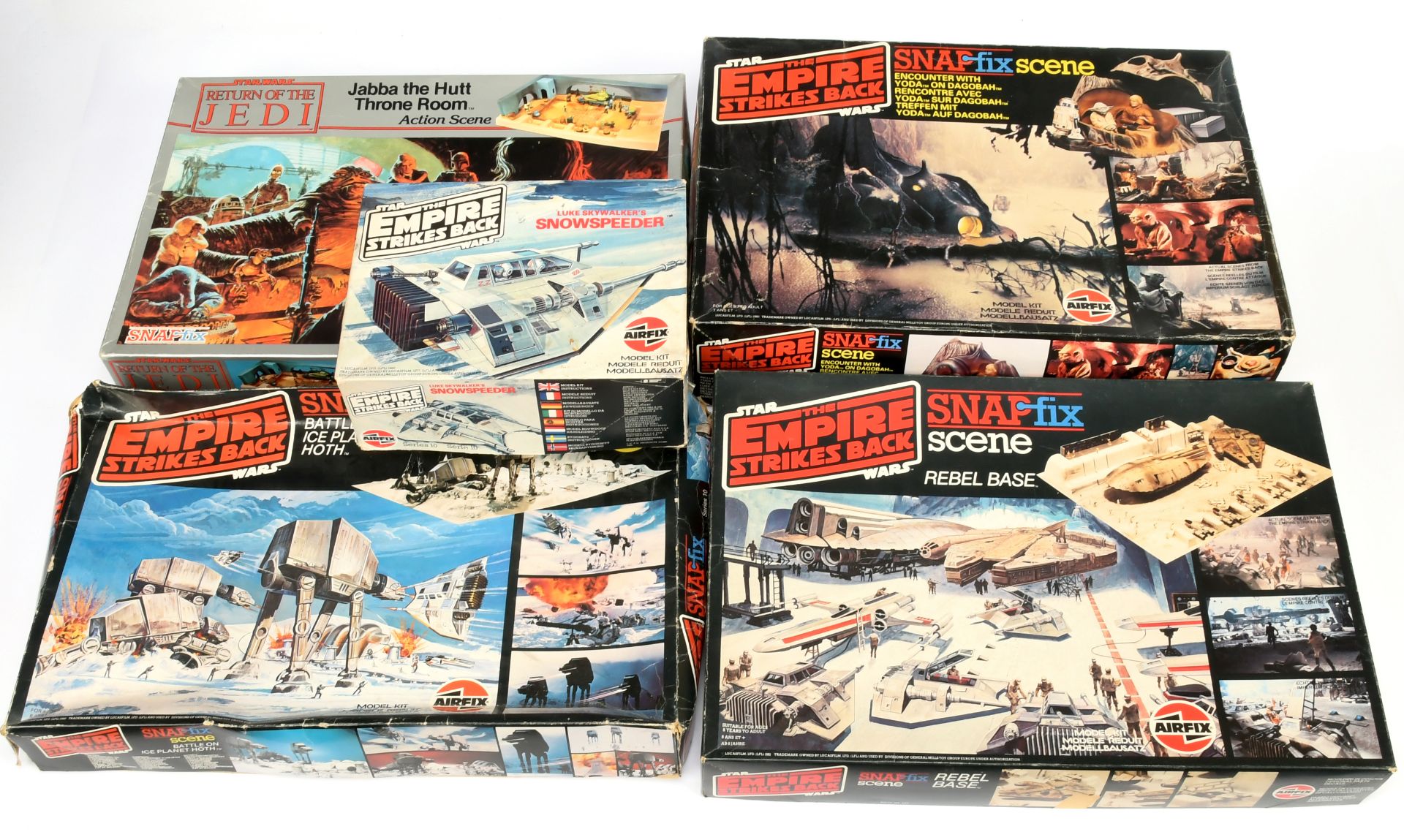 Star Wars Airfix Model Kits x 5 