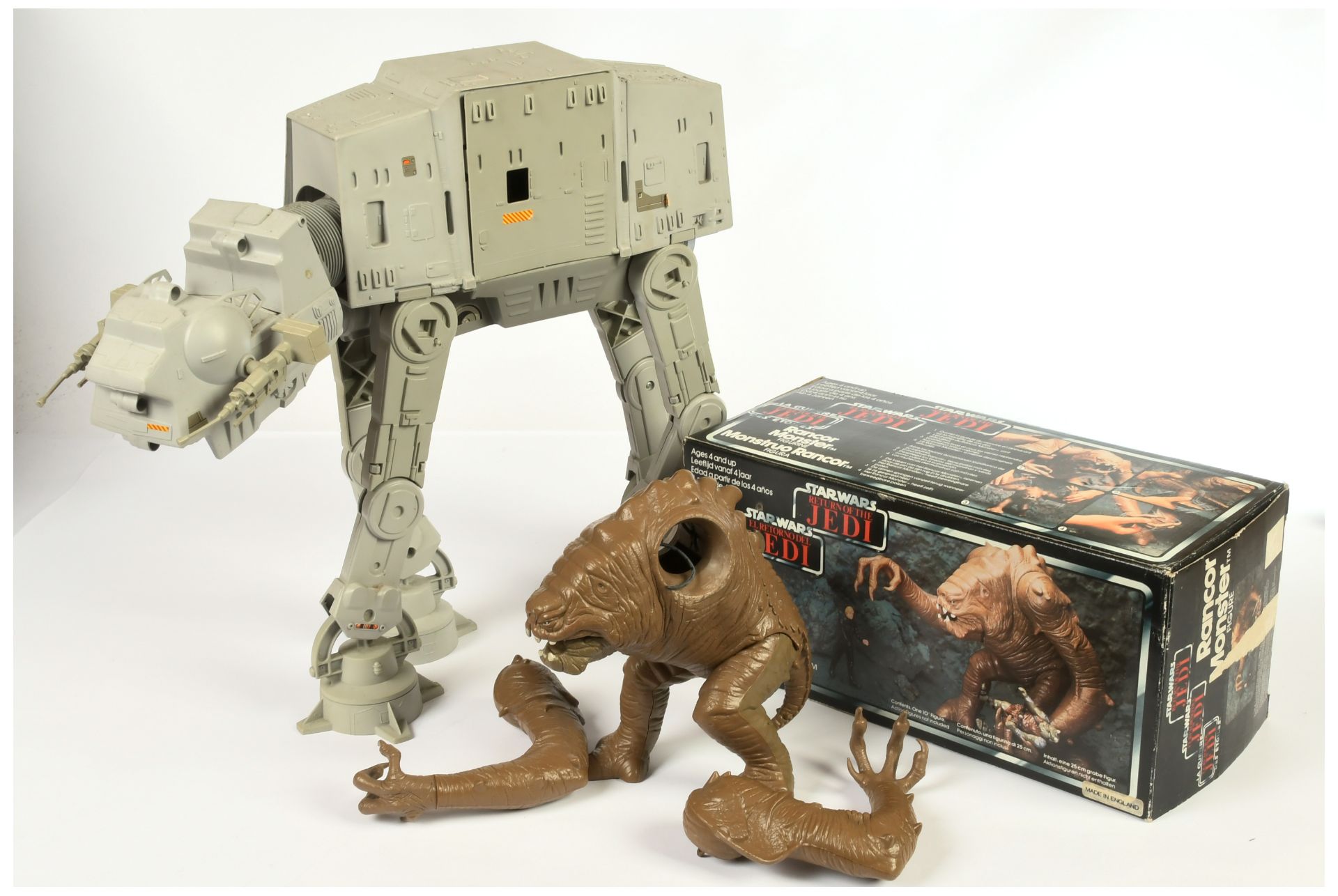 Palitoy Star Wars vintage Return of the Jedi Tri-logo Rancor Monster