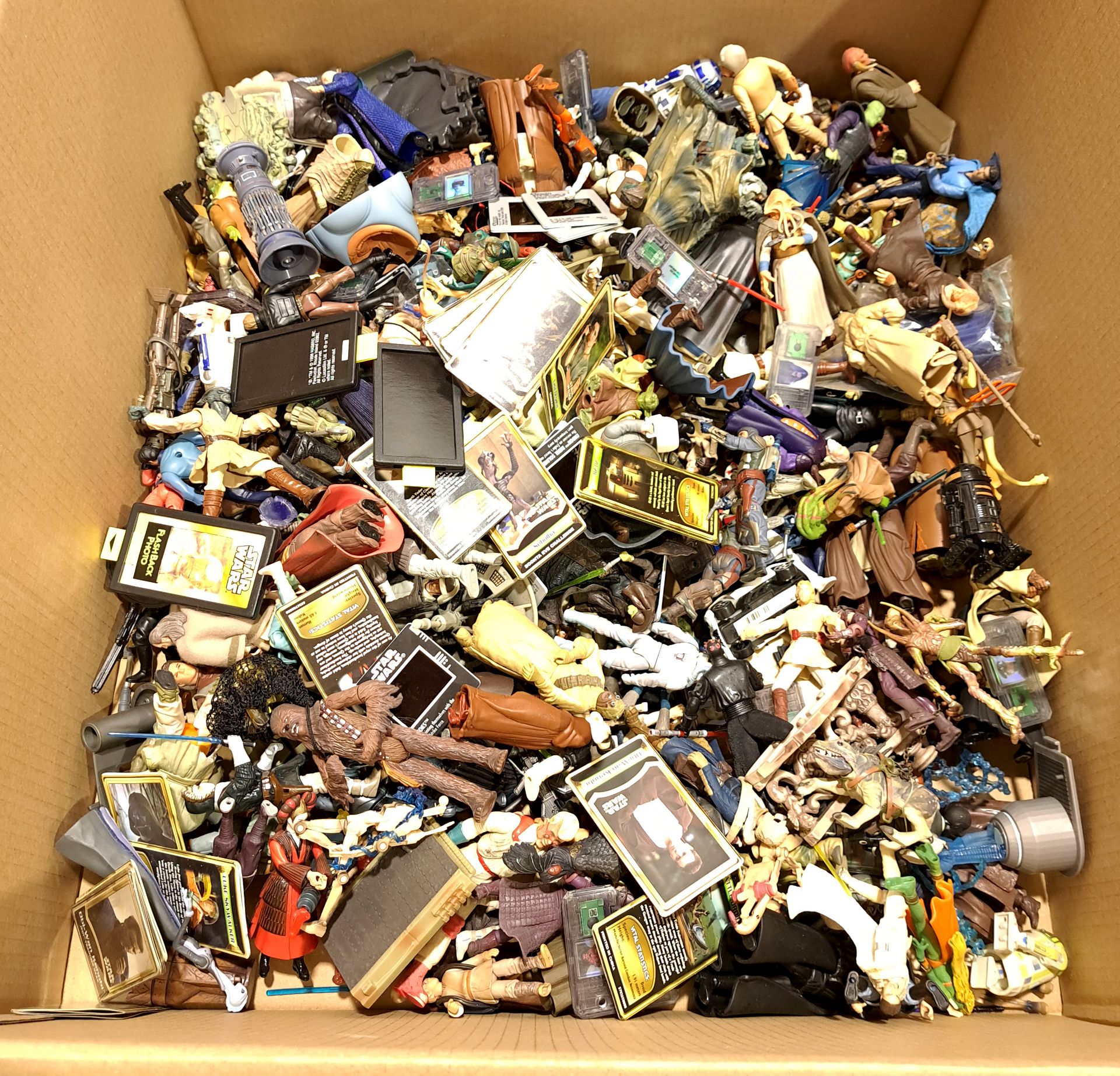 Quantity of Mixed Loose Star Wars Action Figures