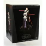Gentle Giant Star Wars Asajj Ventress and Count Dooku limited edition Statue