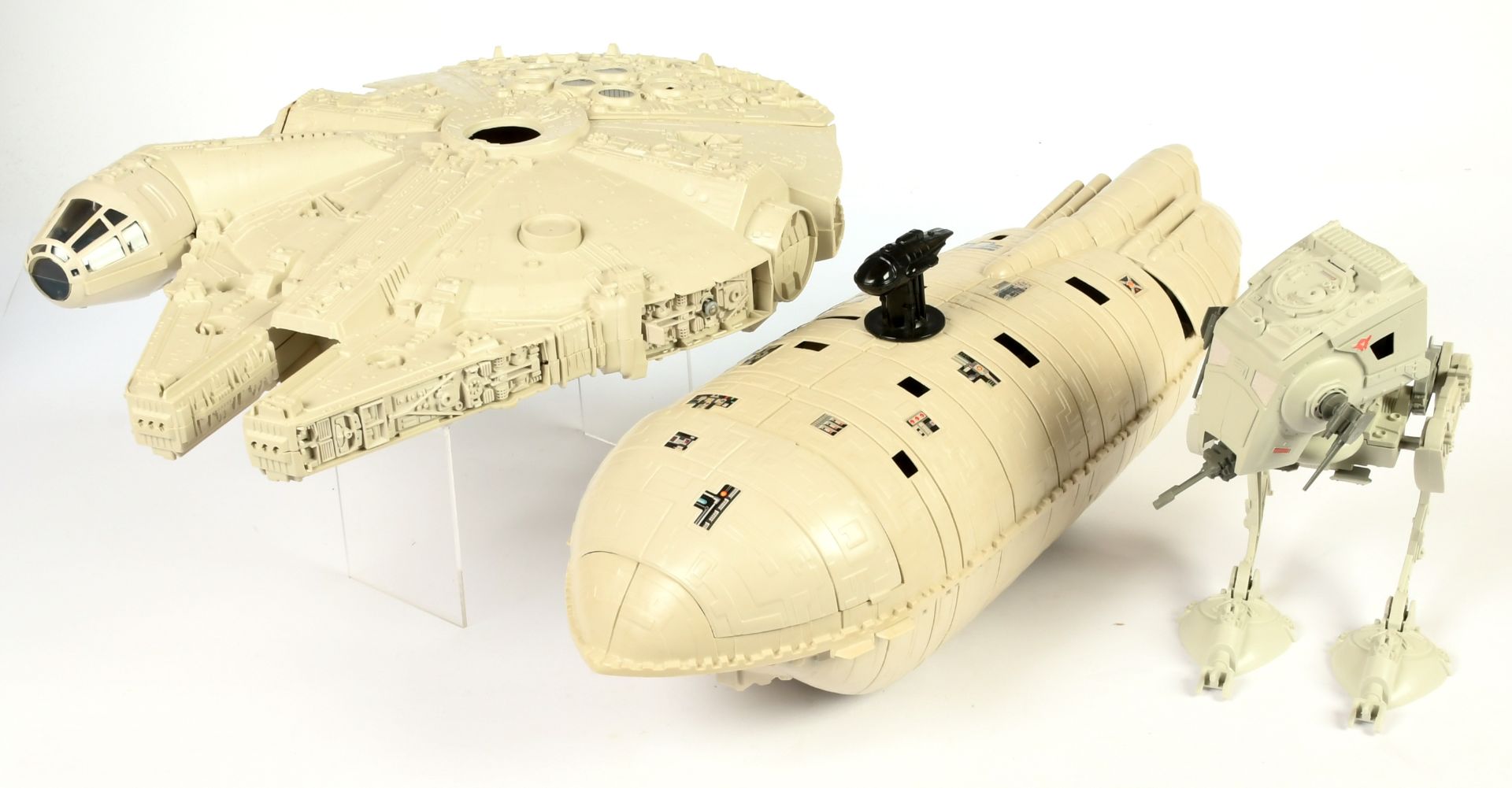 Star Wars Return of the Jedi vintage vehicles / ships x 3 - Image 2 of 2