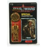 Kenner Star Wars vintage The Power of the Force Han Solo Trench Coat 3 3/4" figure, AFA Graded 85...