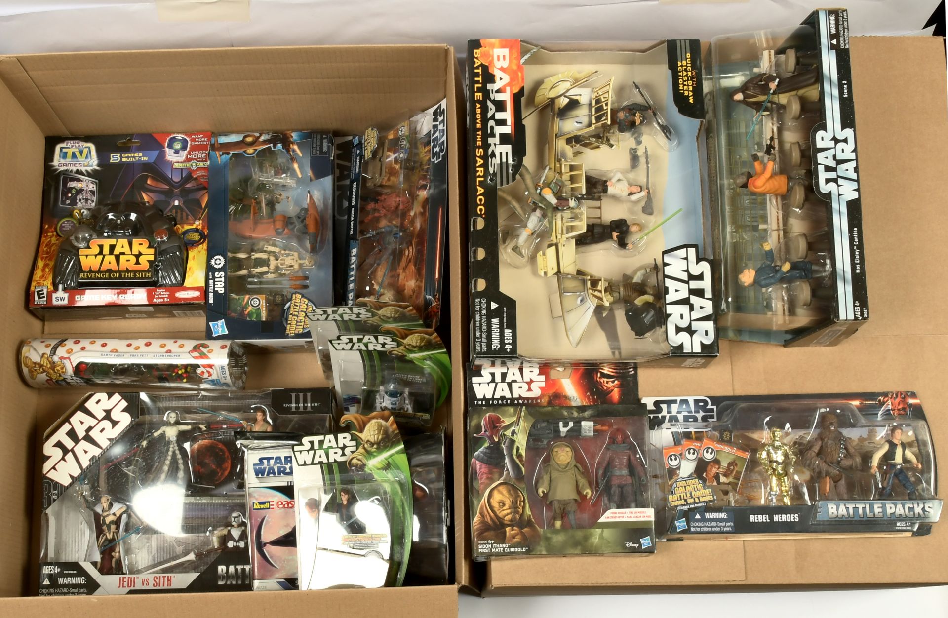 Star Wars quantity of modern collectables