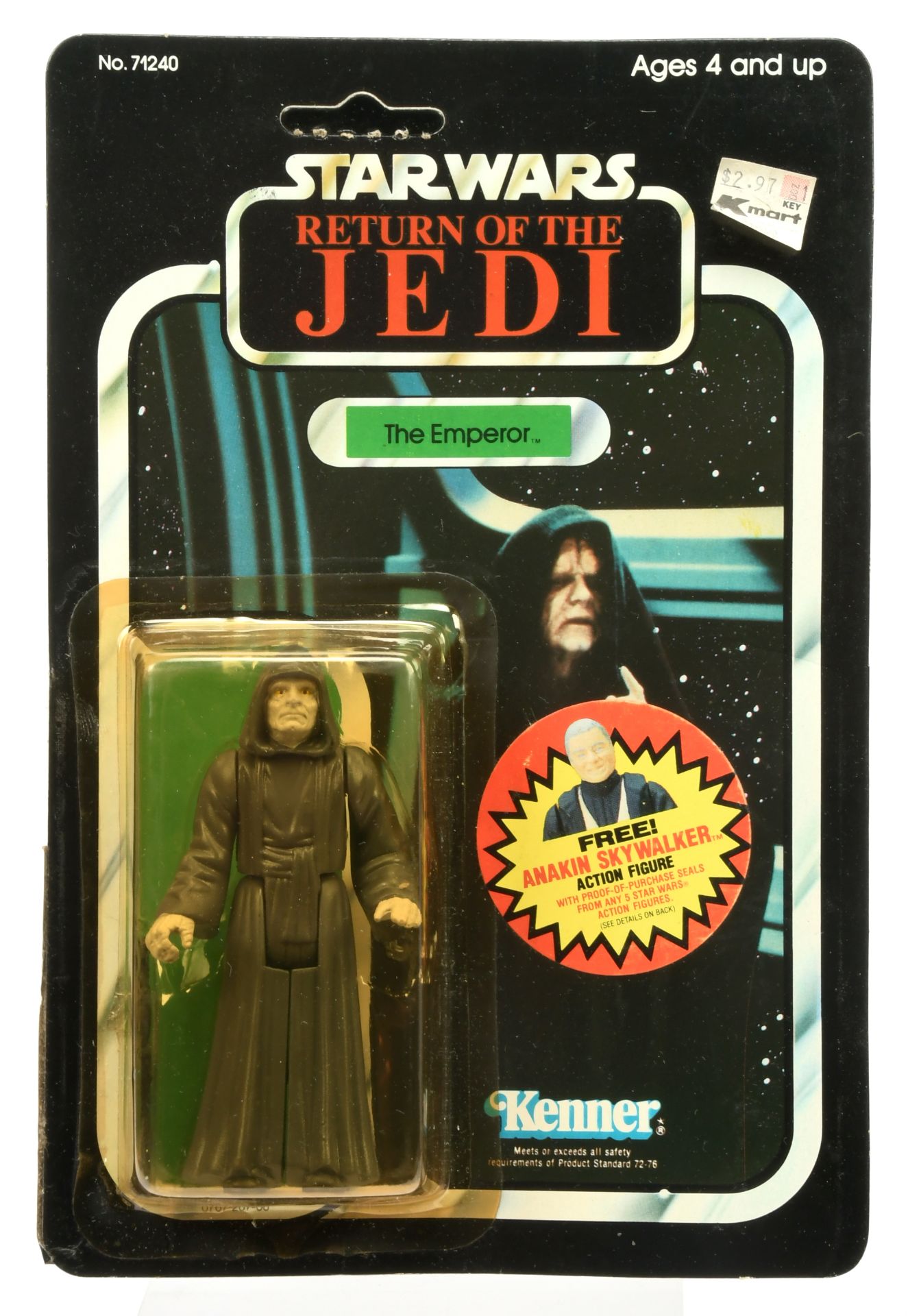 Kenner Star Wars vintage Return of the Jedi The Emperor 3 3/4" figure