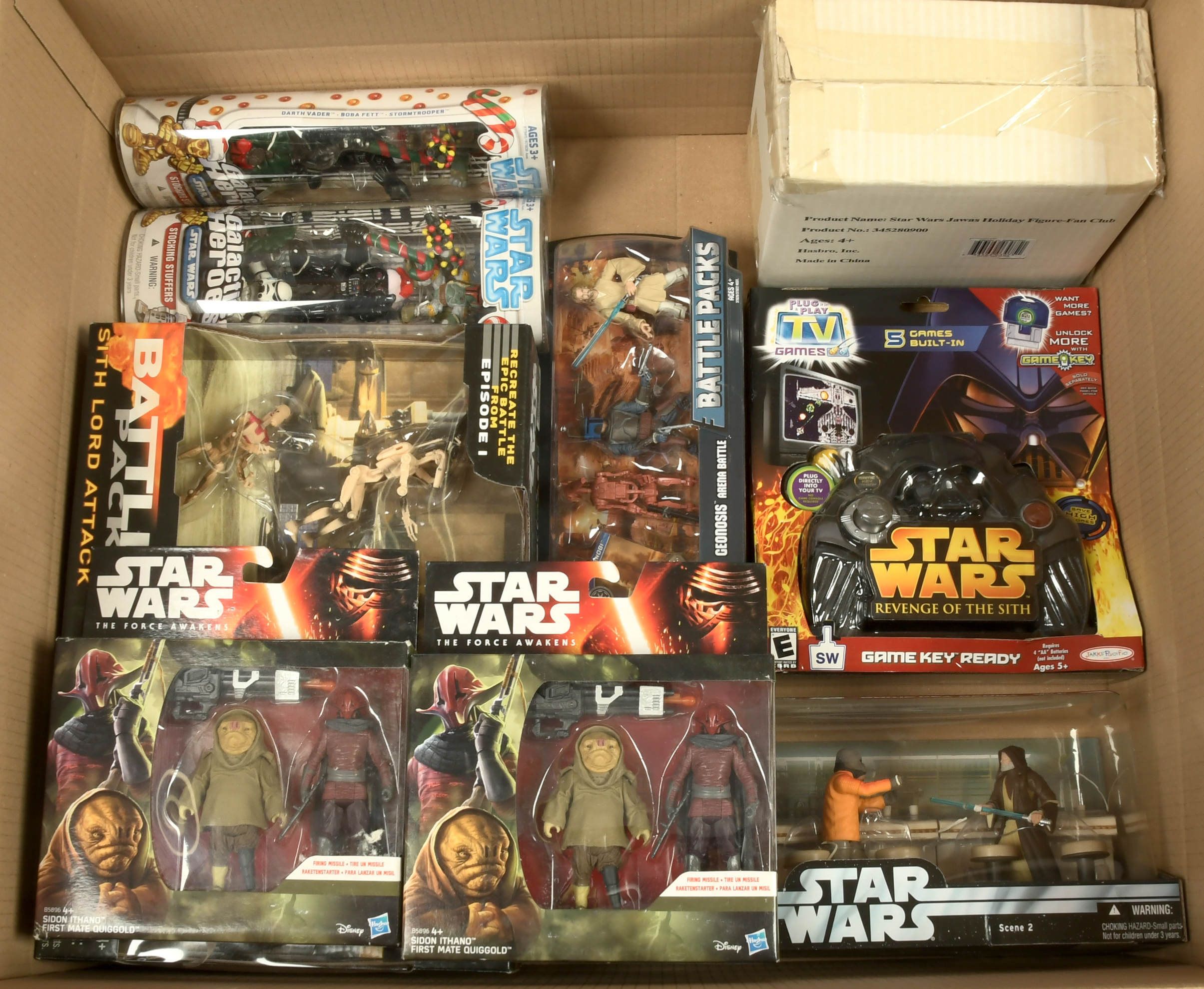 Star Wars quantity of modern collectables