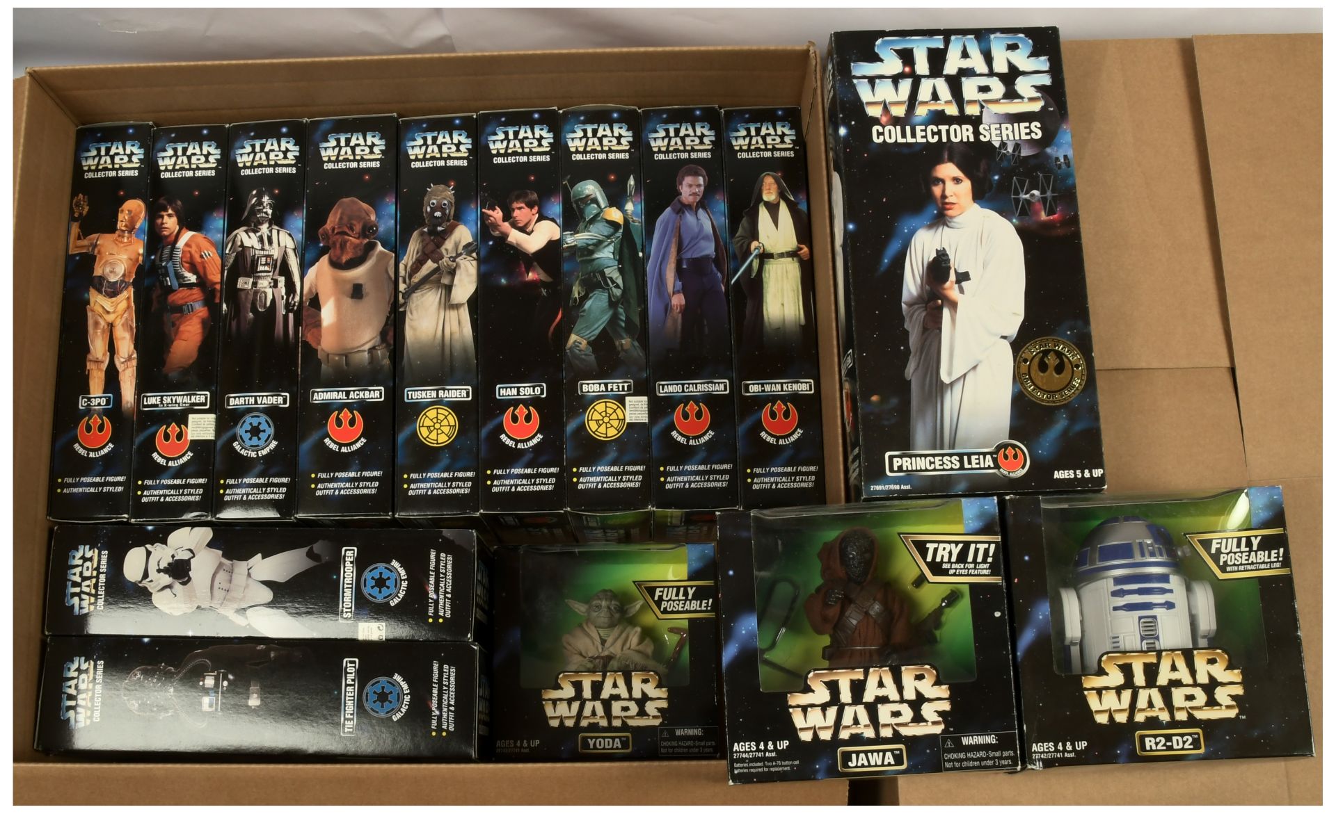 Kenner Star Wars Collectors Series 12" figures x 15