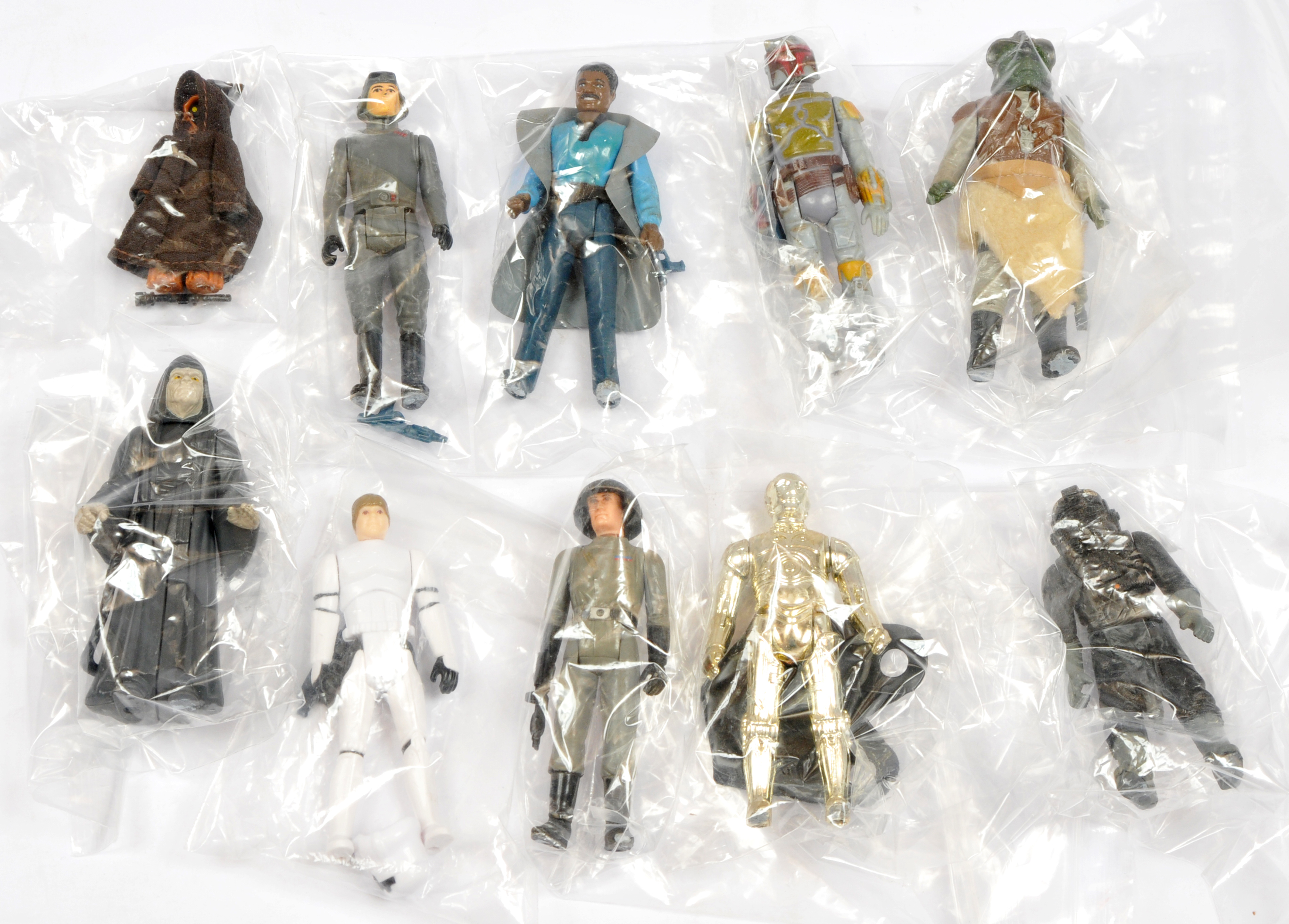 Kenner Star Wars vintage loose 3 3/4" figures x 10 includes