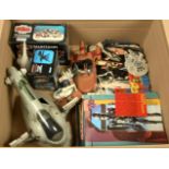 Large selection of vintage Star Wars collectables