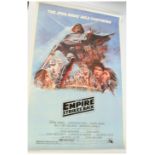 Star Wars: The Empire Strikes Back (1980) Film Poster. One Sheet. Style B