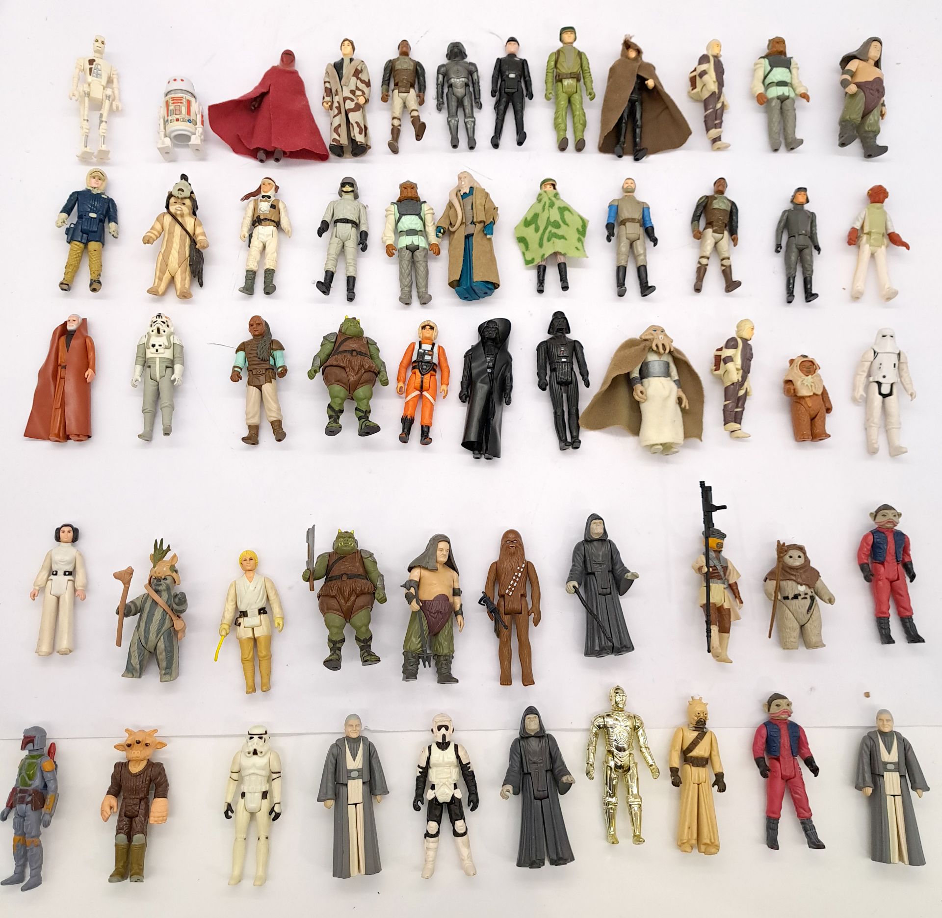 Quantity of Loose Kenner Star Wars 3 3/4" Action Figure