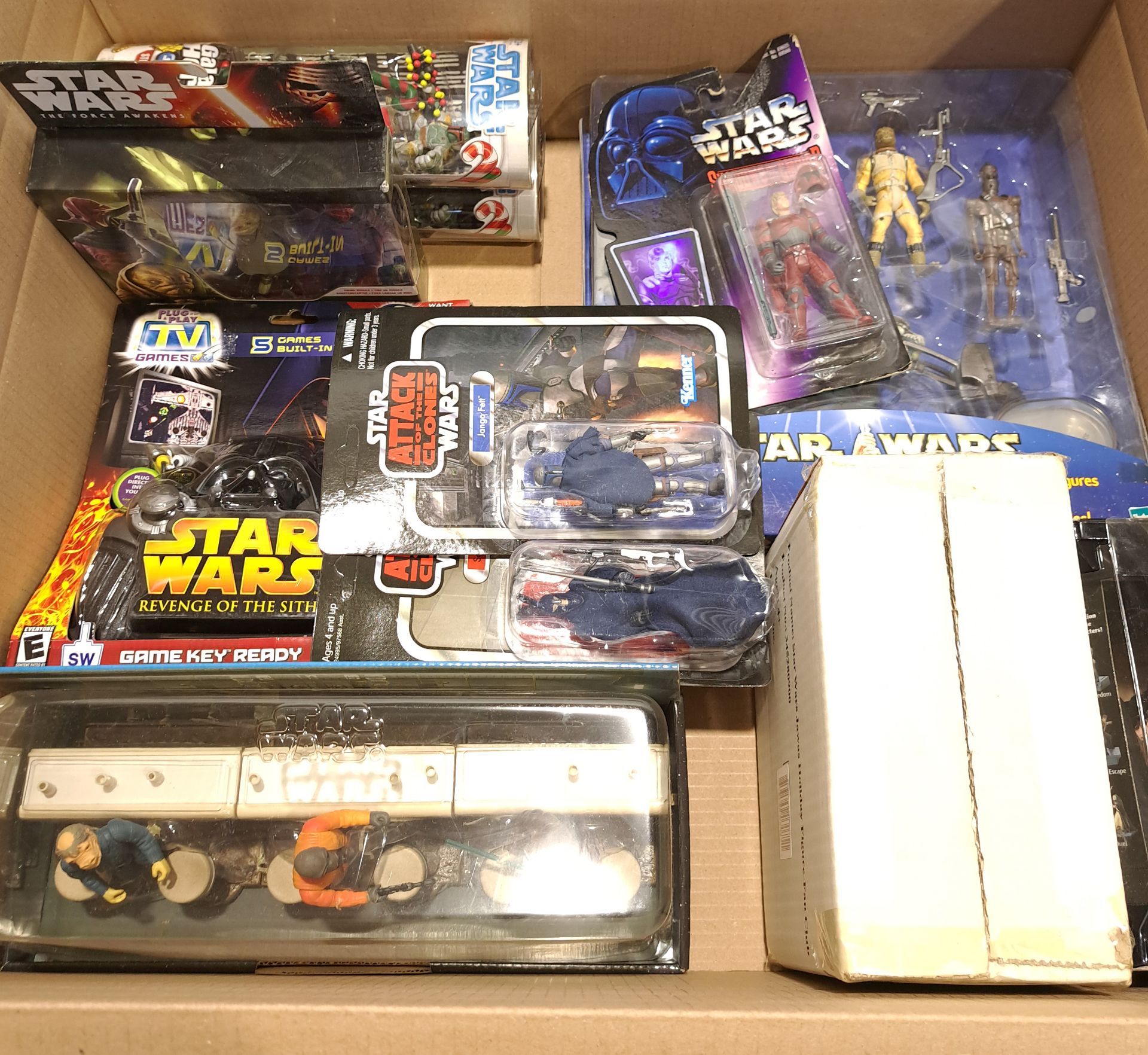 Quantity of Modern Star Wars Collectibles