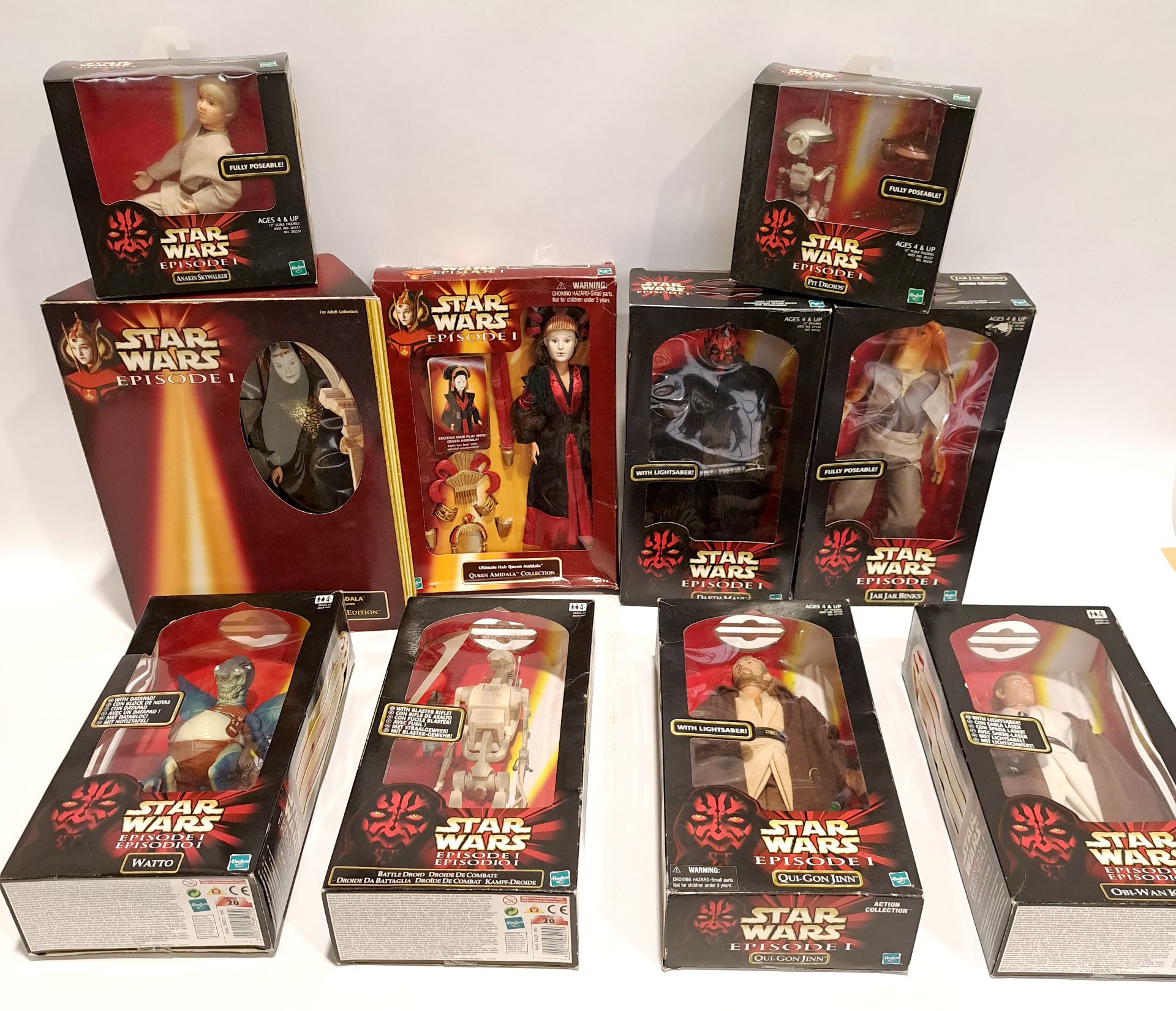 Hasbro Star Wars Episode I 12" Figures