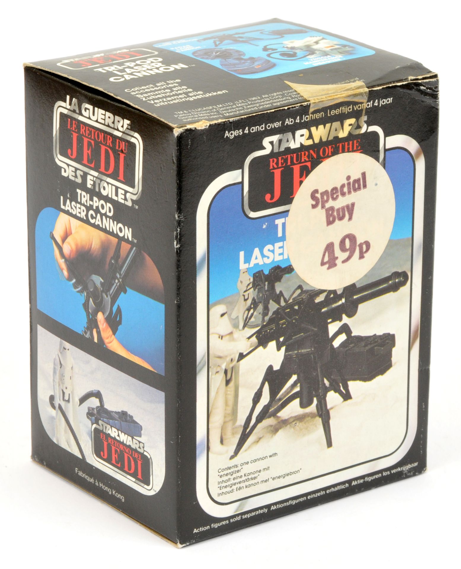 Palitoy Star Wars vintage Return of the Jedi Tri-pod Laser Cannon