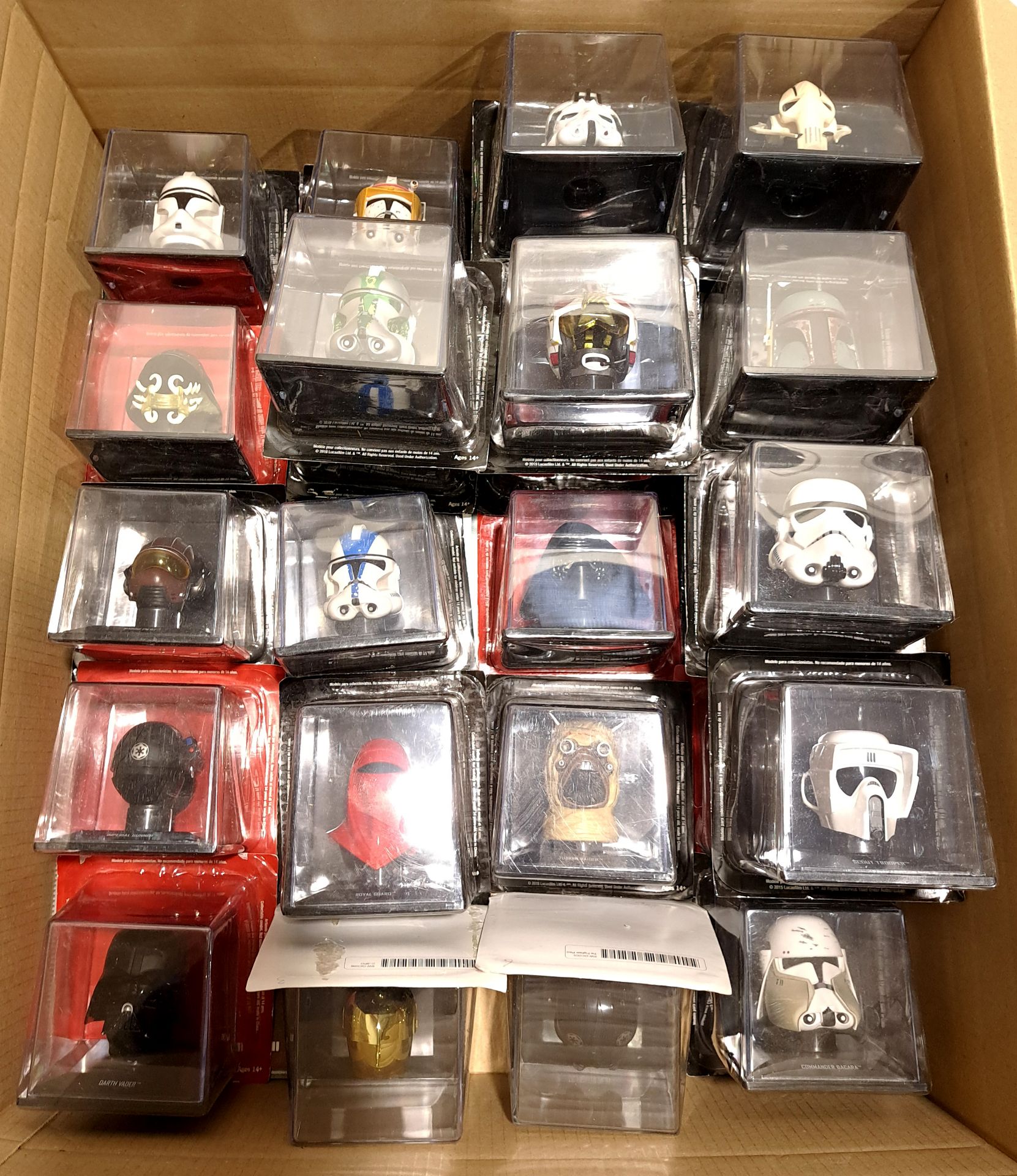 Quantity of DeAgostini Star Wars Helmet Collection 