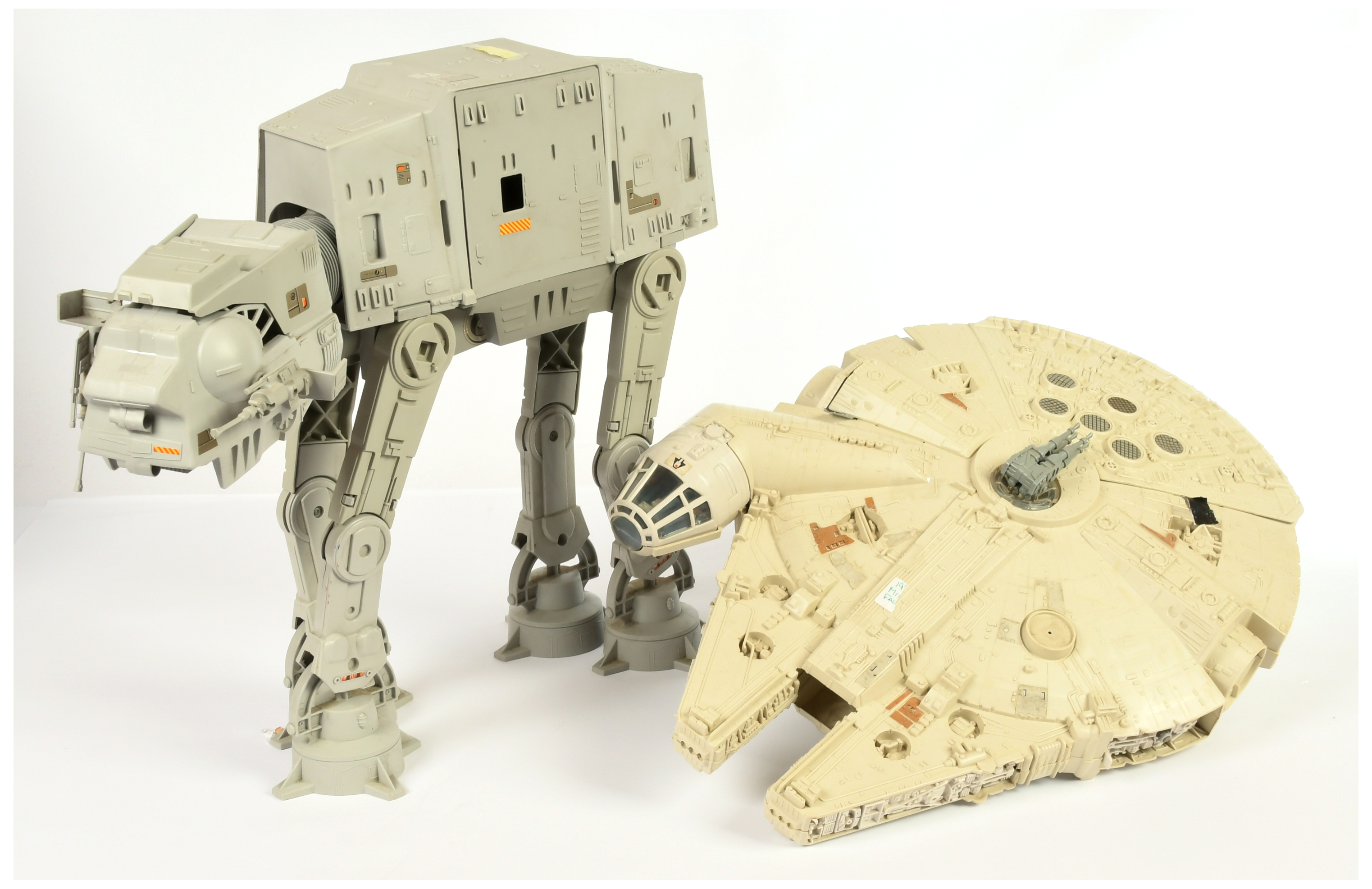 Kenner Star Wars vintage AT-AT Walker and Millennium Falcon