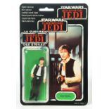 Palitoy Star wars vintage Return of the Jedi Tri-Logo Han Solo 3 3/4" figure