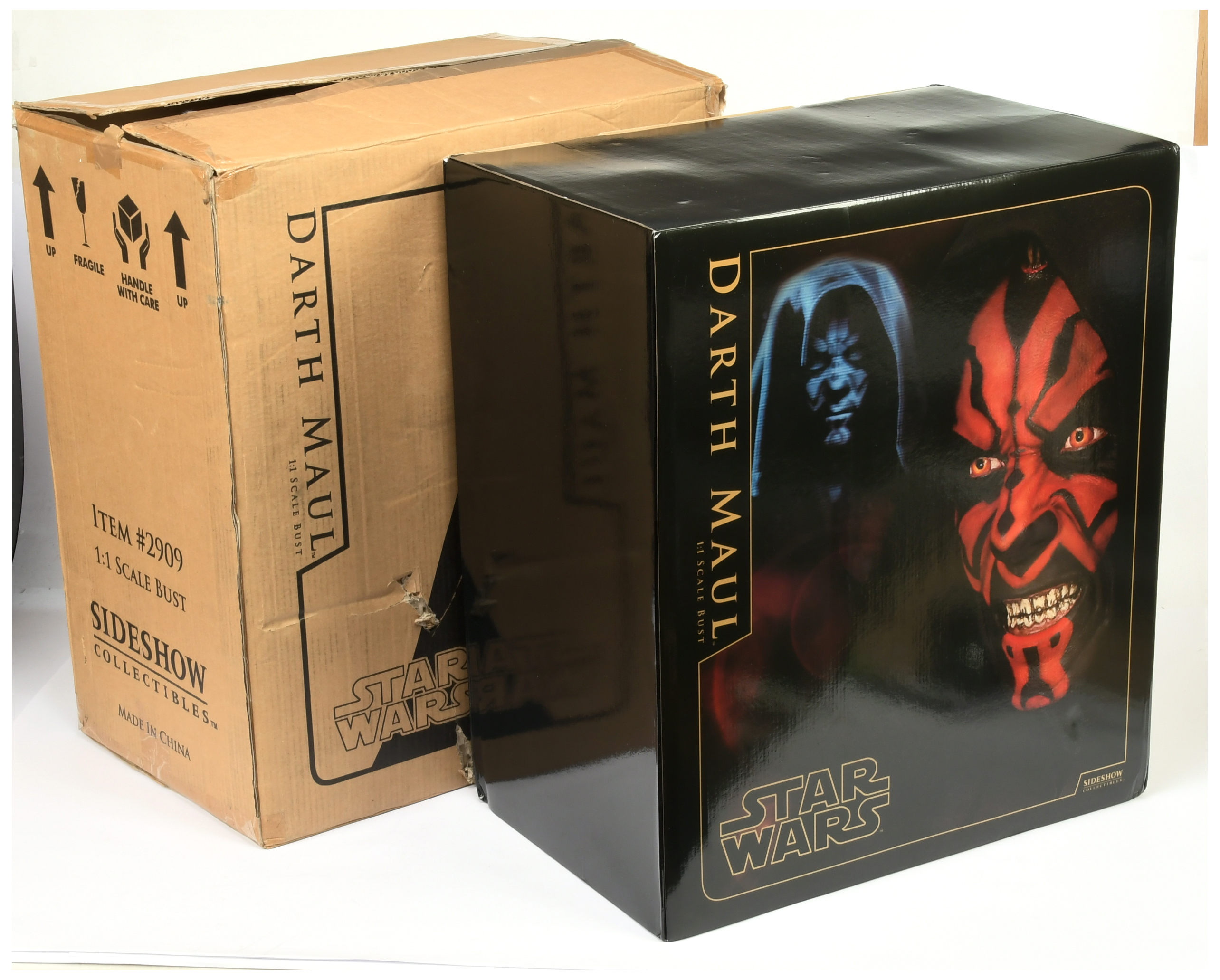 Sideshow Star Wars Episode 1 Darth Maul 1:1 scale life size Bust