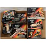 Kenner Star Wars The Power of the Force 2 vehicles x 7