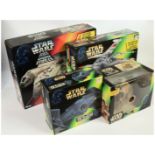 Kenner Star Wars The Power of the Force 2 Vehicles and Creature & Figure sets x 4