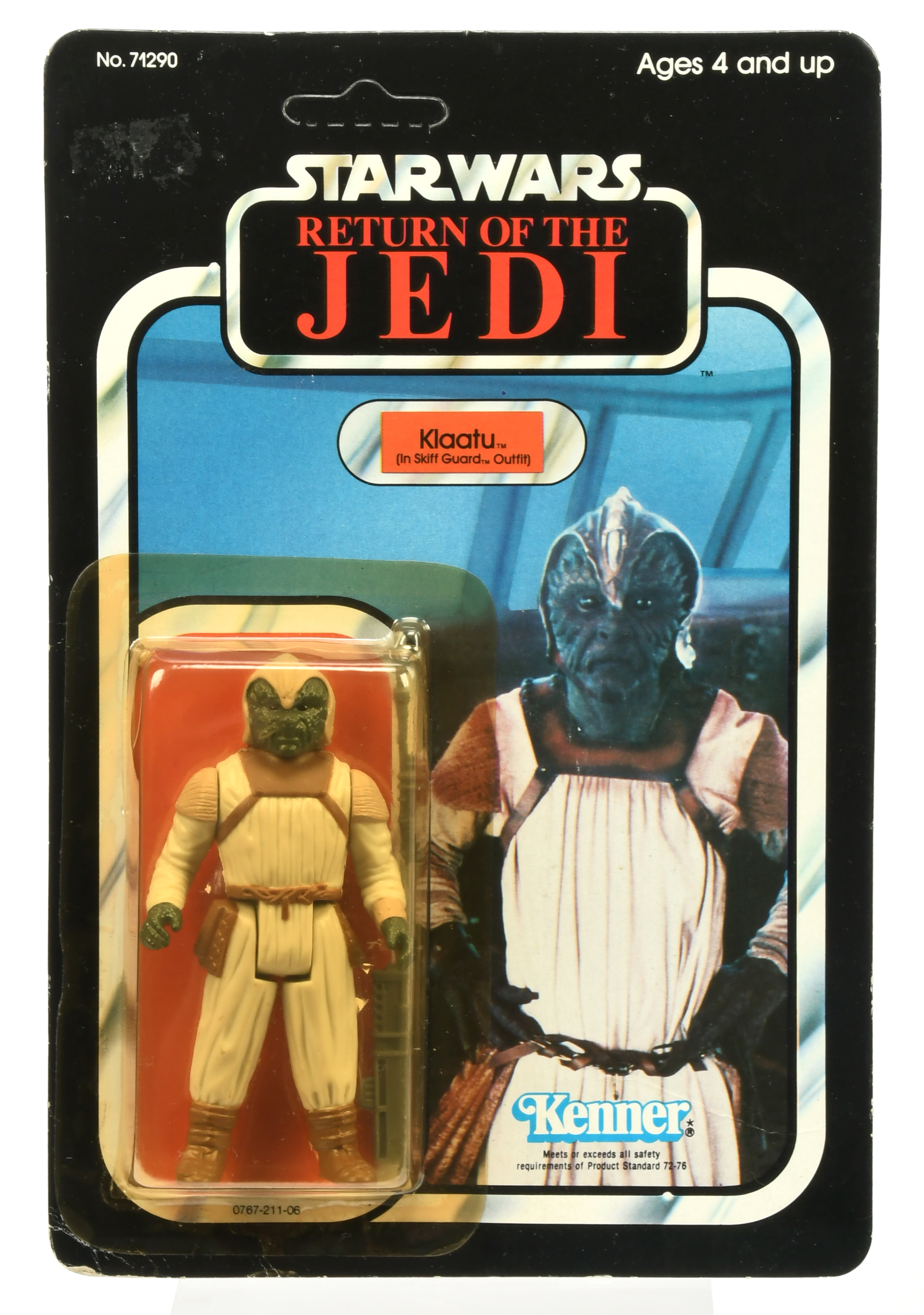 Kenner Star Wars vintage Return of the Jedi Klaatu 3 3/4" figure