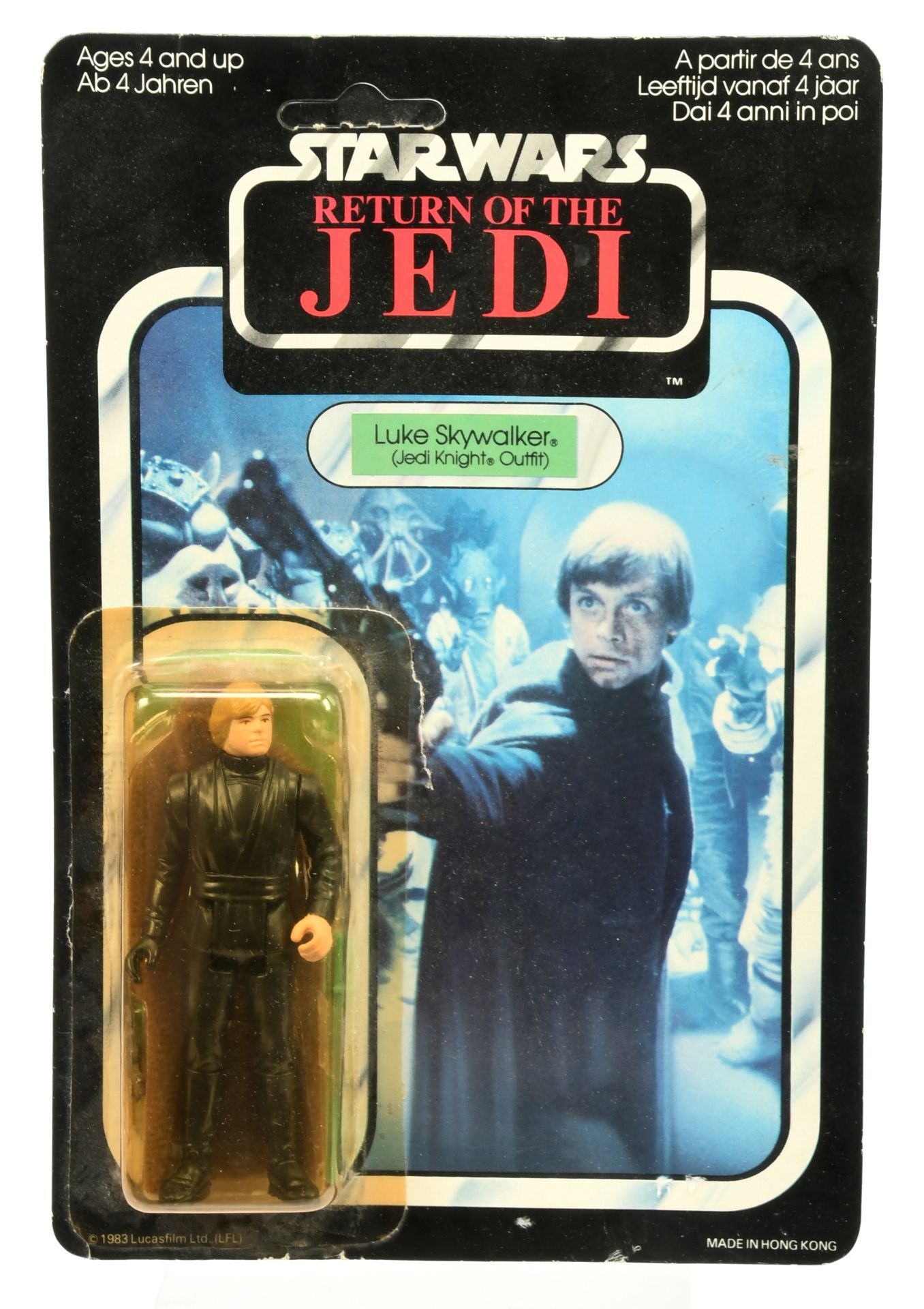 Kenner Star Wars Return of the Jedi Luke Skywalker (Jedi Knight Outfit) 3 3/4" vintage figure