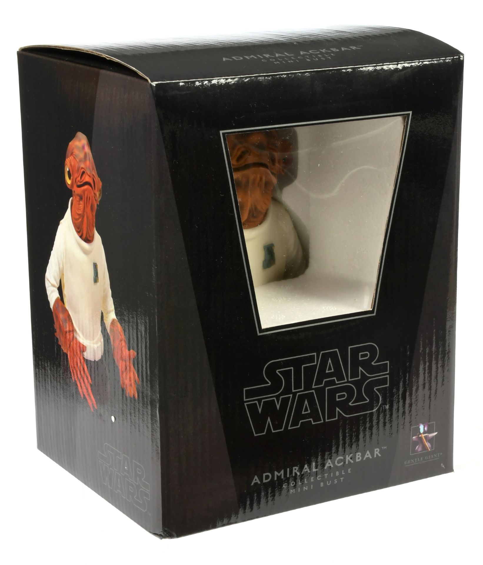 Gentle Giant Star Wars Return Of The Jedi Admiral Ackbar collectible mini bust
