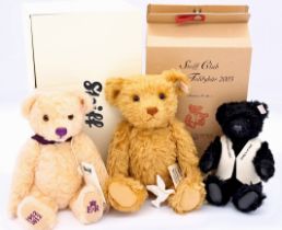 Steiff teddy bear trio