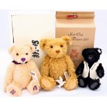 Steiff teddy bear trio