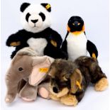 Steiff plush animals