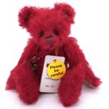 Charlie Bears Cherry Isabelle Minimo Cocktail Collection teddy bear